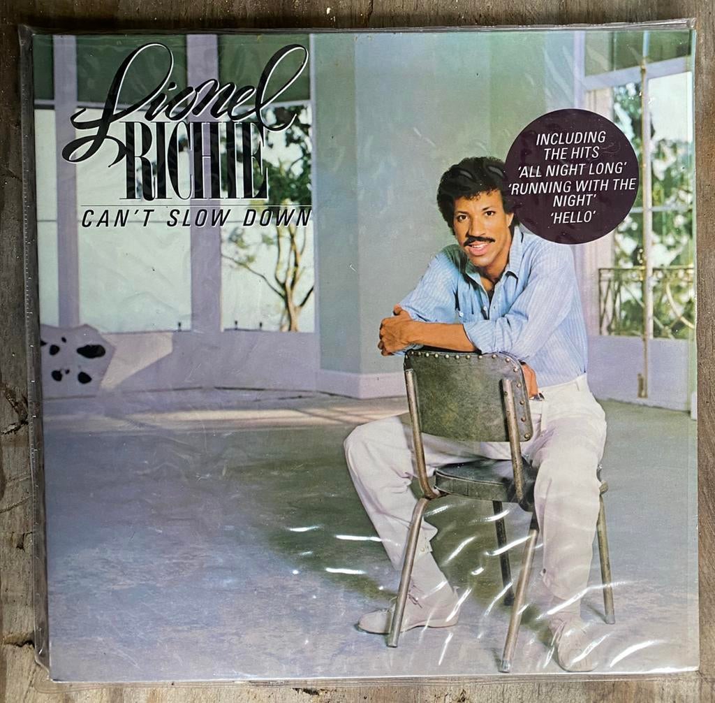 Lionel Richie lp can’t slow down, Cd's en Dvd's, Vinyl | Pop, Ophalen of Verzenden, Zo goed als nieuw, 12 inch