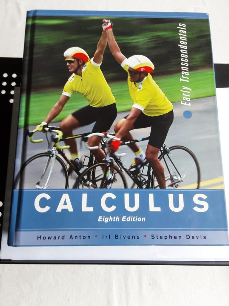 Calculus Early Transcendentals Howard Anton 8th Edition, Ophalen of Verzenden, Beta, Nieuw, WO