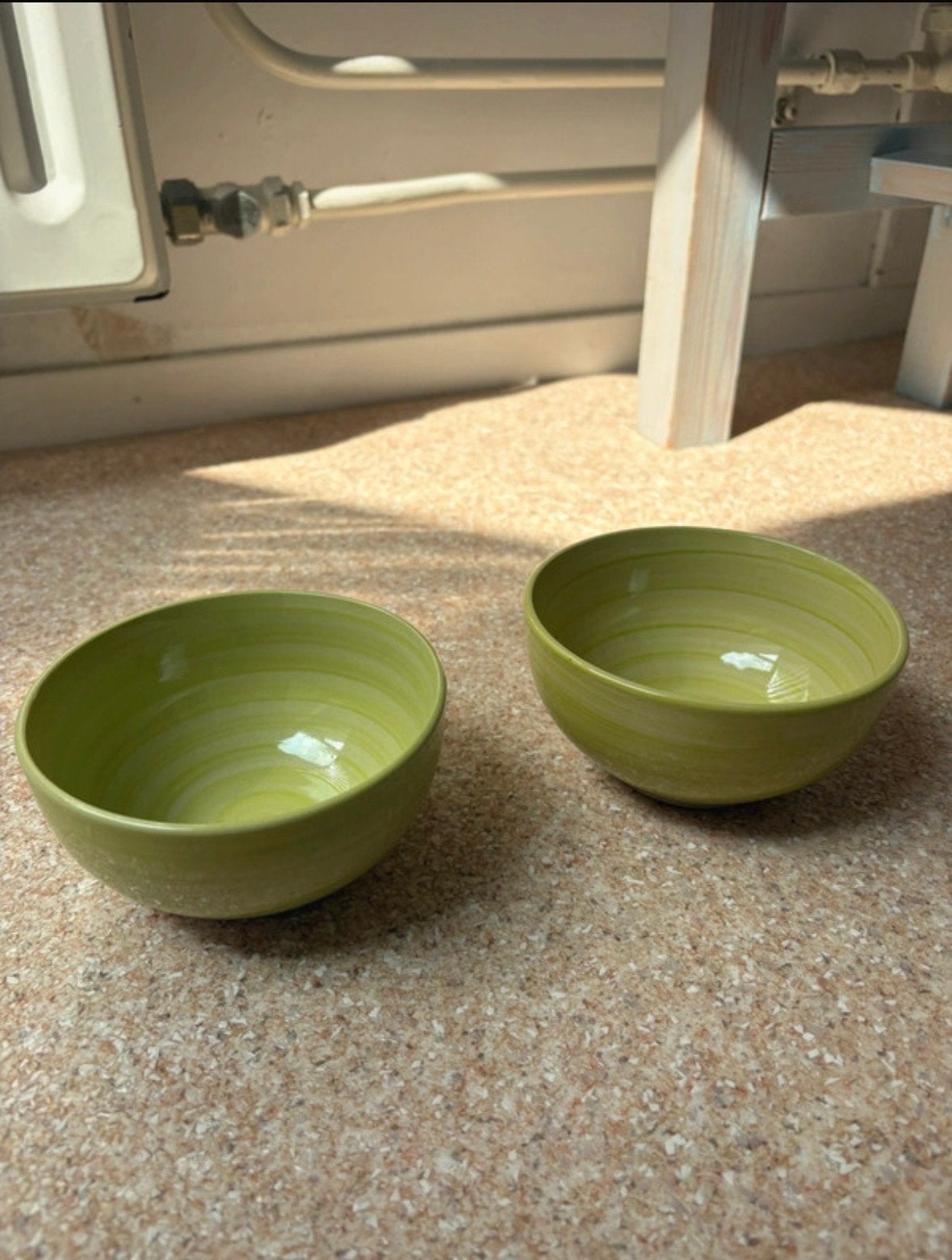 Set van 2 groene schalen - Xenos, Schaal, Rond, Ophalen of Verzenden, Zo goed als nieuw