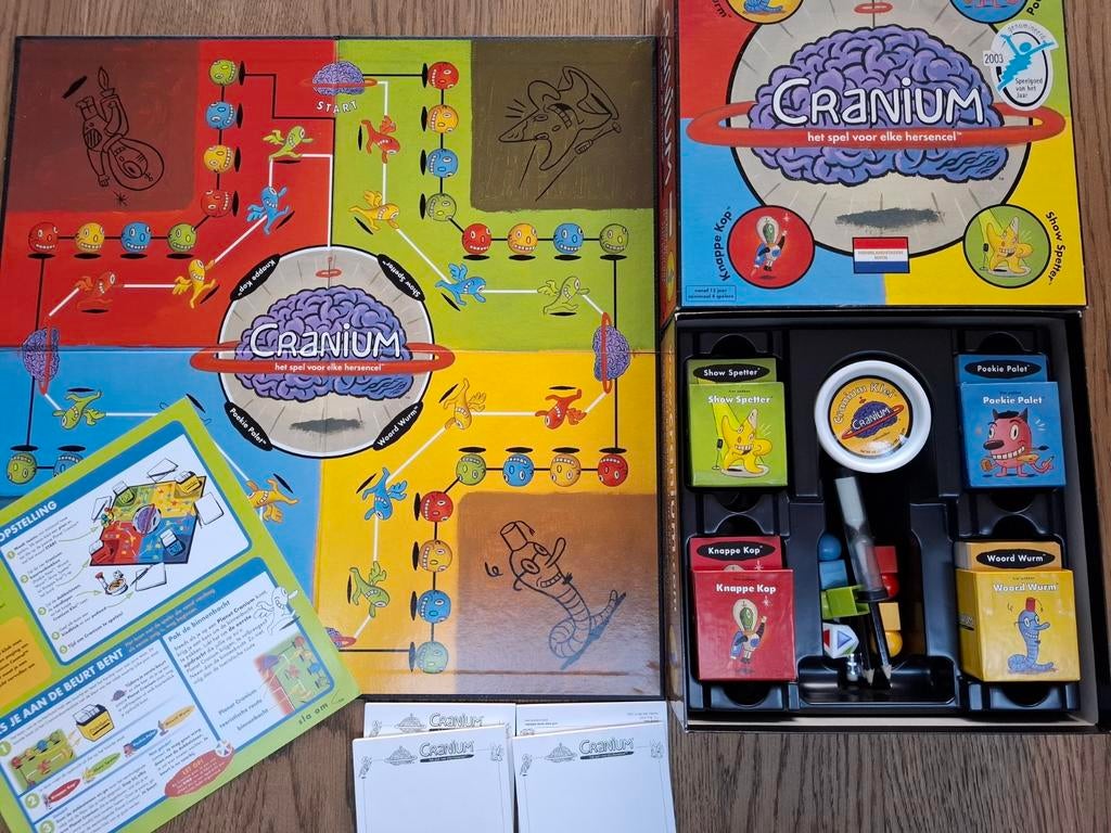Cranium Bordspel, Hobby en Vrije tijd, Gezelschapsspellen | Bordspellen, Vijf spelers of meer, Ophalen of Verzenden, Zo goed als nieuw