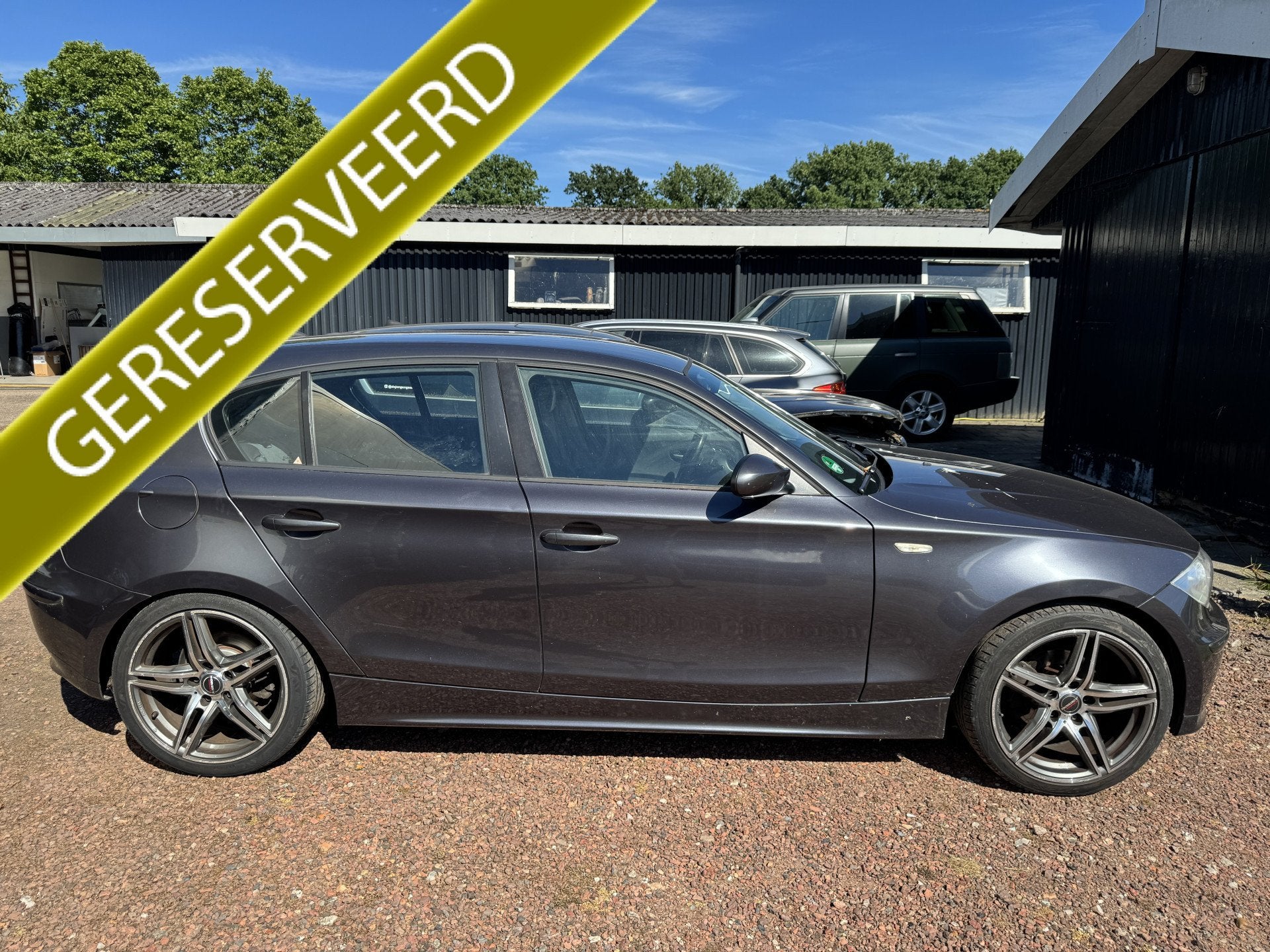 BMW 2X 1-serie 123d en 118i High-Executive *COMBIDEAL*, Auto's, Achterwielaandrijving, 4 cilinders, 4 stoelen, Zwart