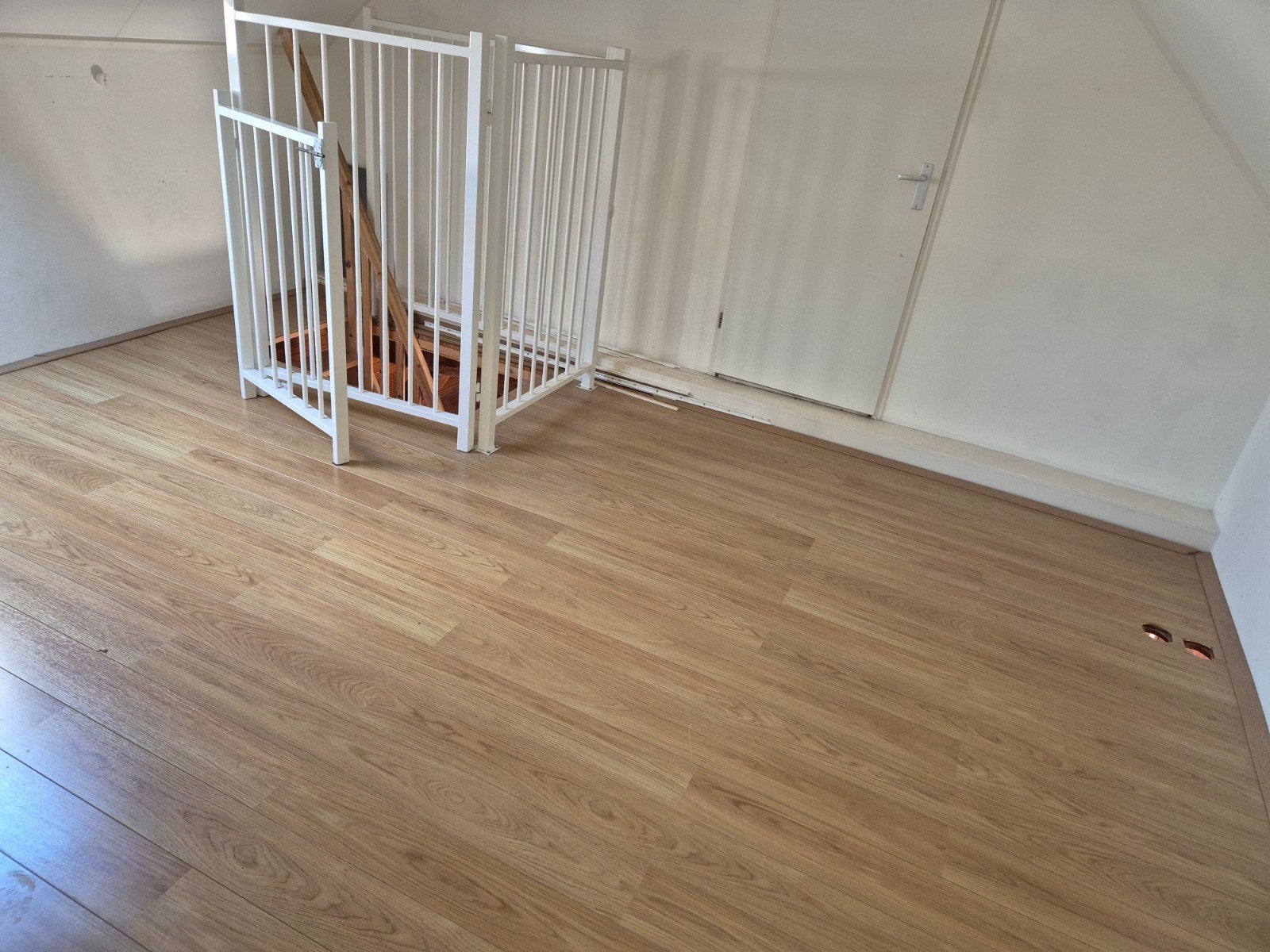 Laminaat vloerdelen met ondervloer, Ophalen, Gebruikt, 50 tot 150 cm, 10 m² of meer