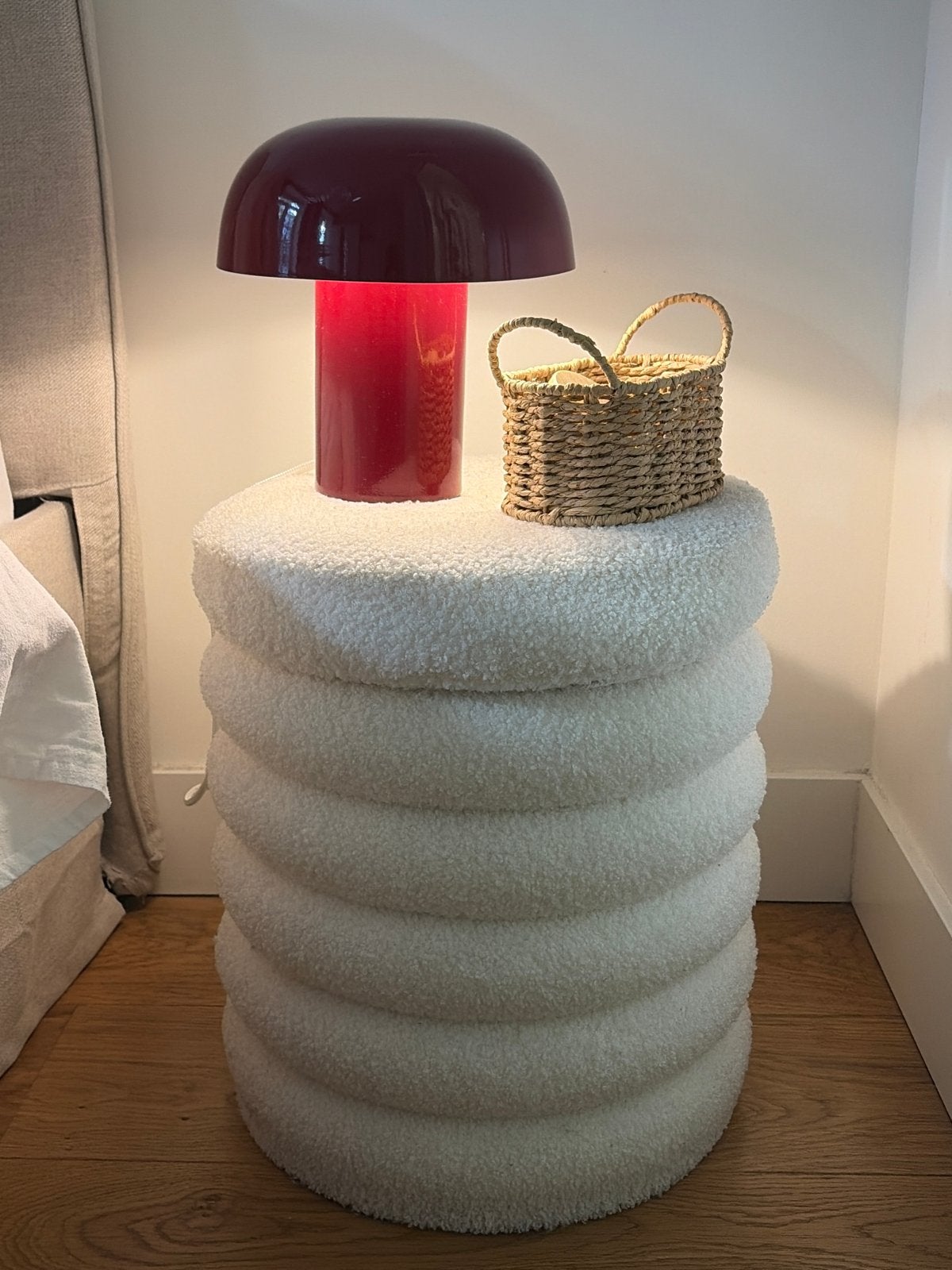 Side Table, Ophalen, Zo goed als nieuw, 25 tot 50 cm, Rond