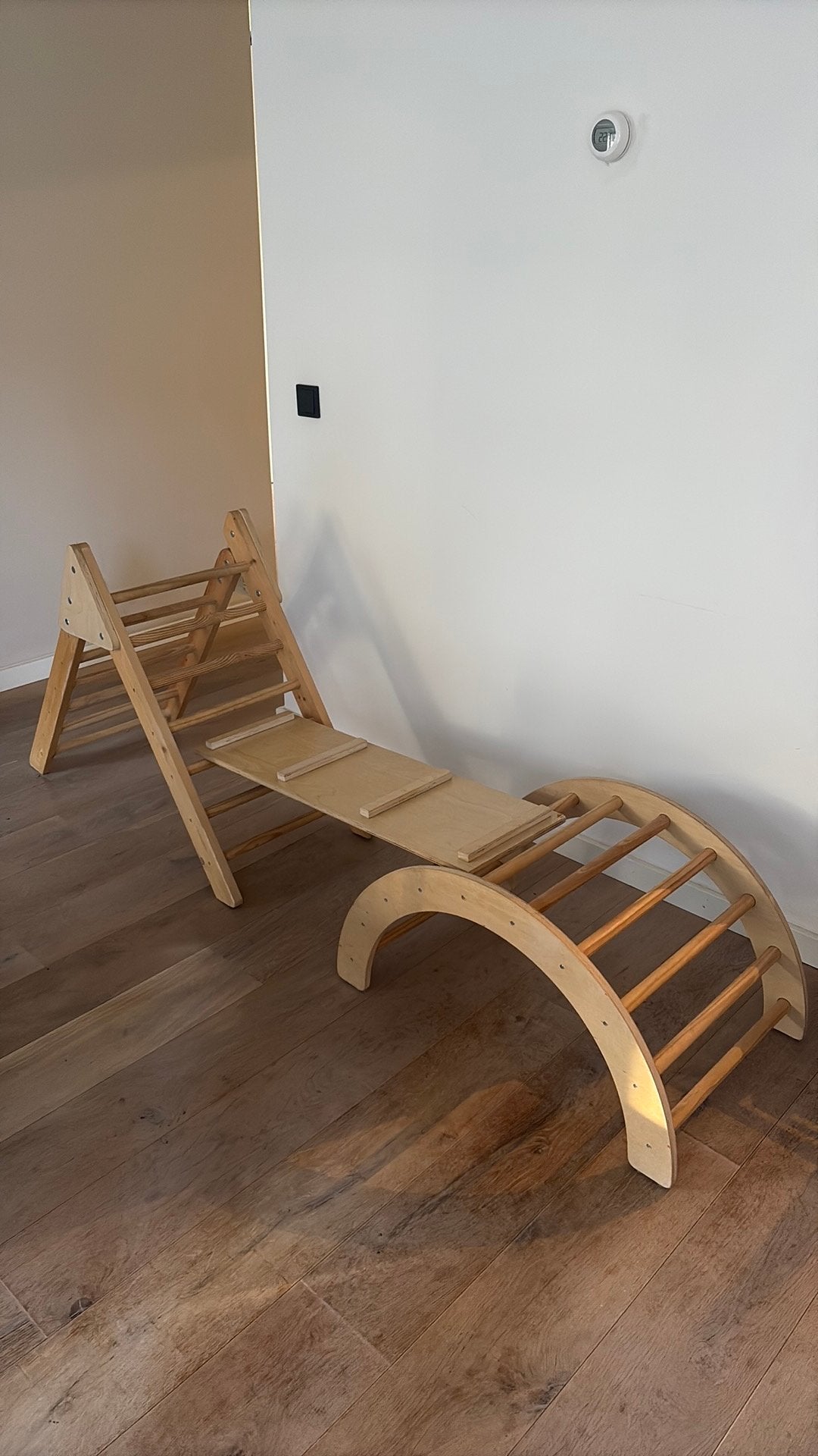 3 delige houten pikler set, Tuin en Terras, Ophalen, Gebruikt, Hout