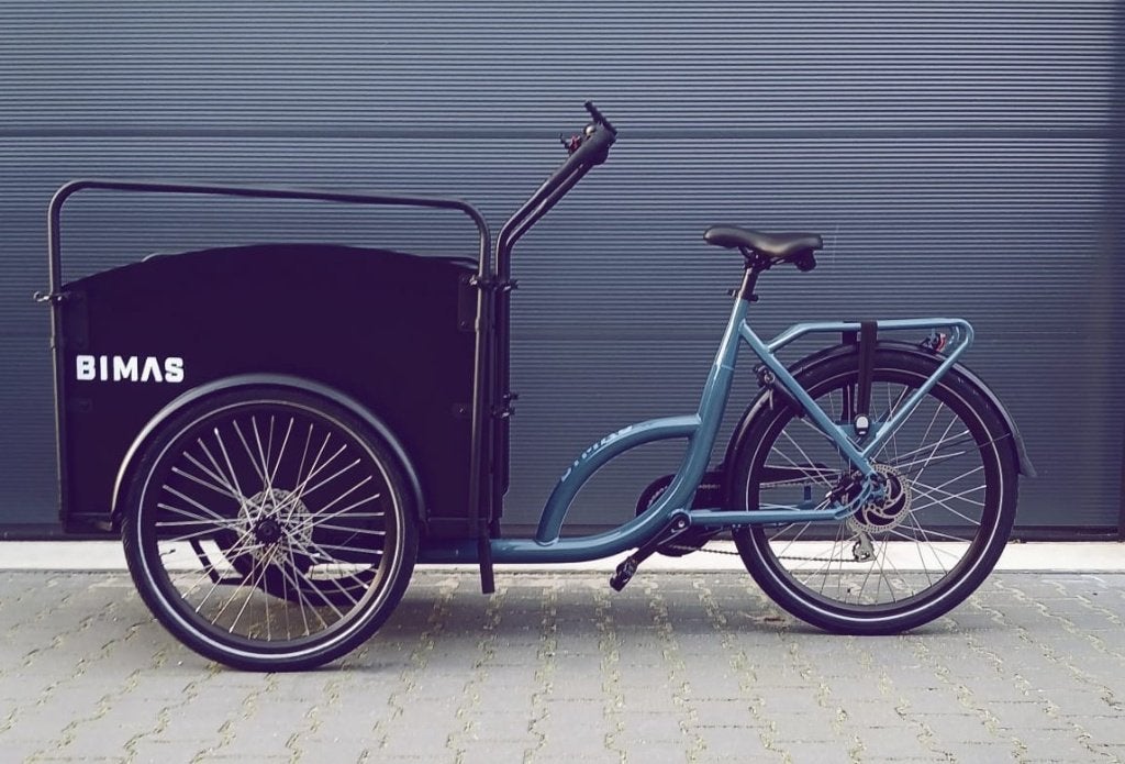 Bimas eCargo Economy 3wiel bakfiets - nu 2600 euro !!, Fietsen en Brommers, Fietsen | Bakfietsen, Ophalen, Huif, Nieuw, Klantenservice@debakfietsenspecialist.nl