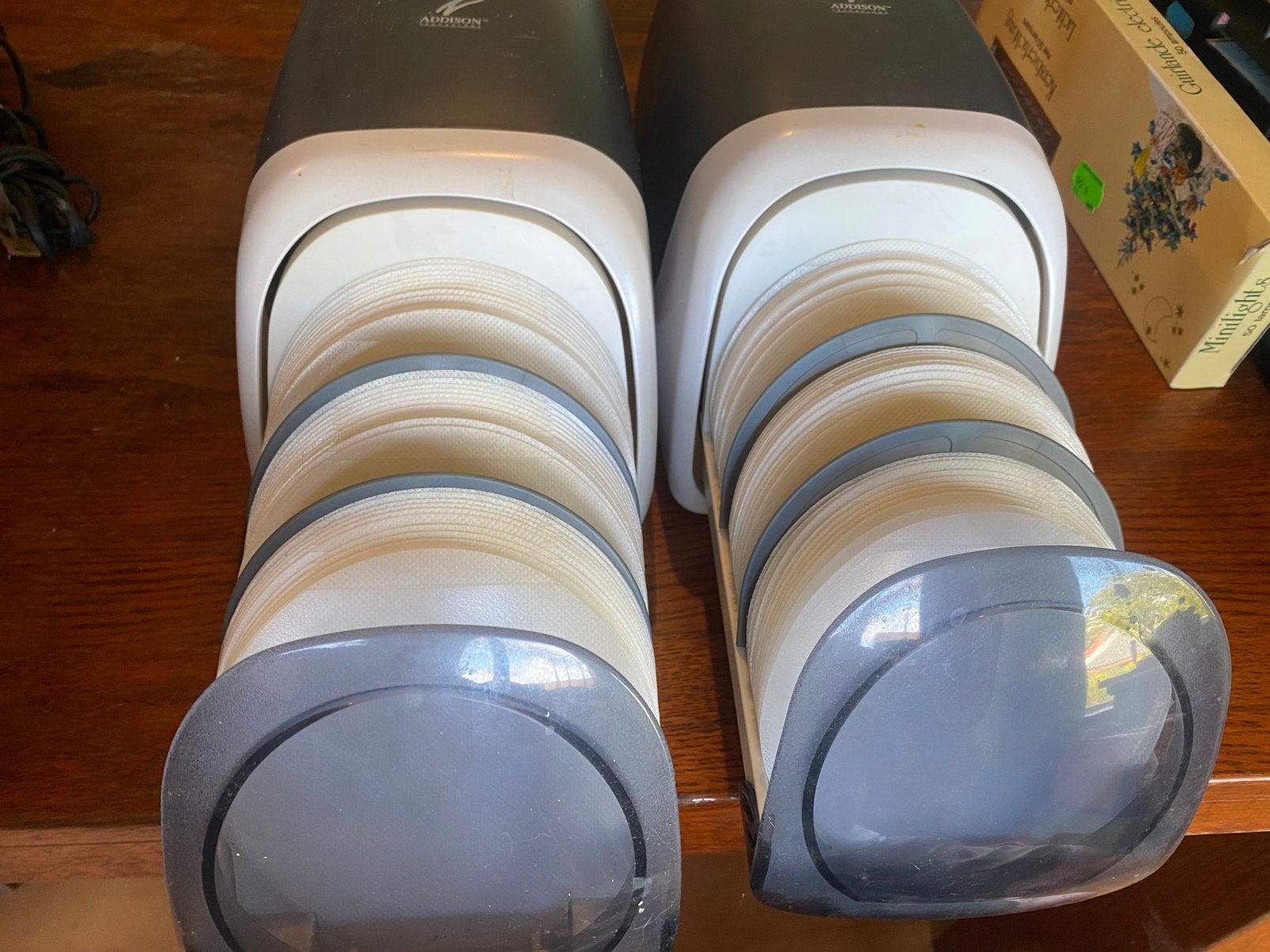 2x cd opbergbak, Gebruikt, -, -, Ophalen of Verzenden