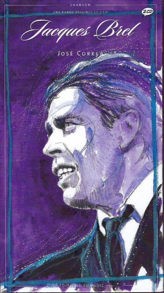 Jacques Brel - boek + 2CD, Cd's en Dvd's, Ophalen of Verzenden, Zo goed als nieuw, Boxset