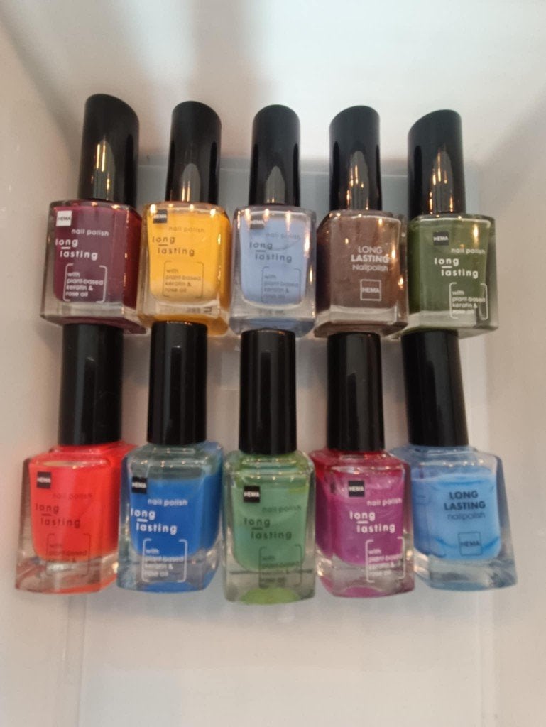 27 x Nagellak zie foto's en omschrijving, Sieraden, Tassen en Uiterlijk, Ophalen of Verzenden, Nieuw, Handen en Nagels