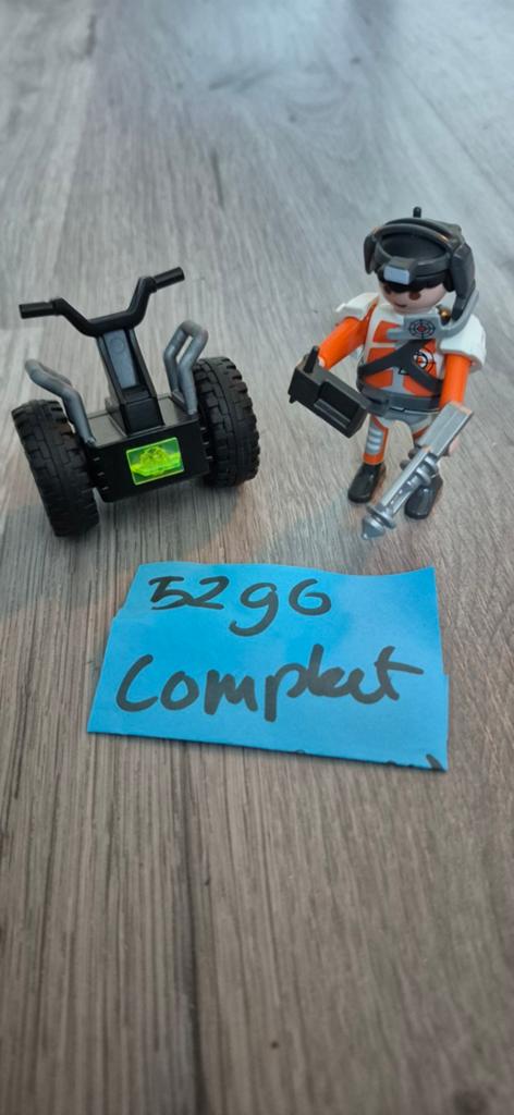 Playmobil 5296 Space Quad met Astronaut, Kinderen en Baby's, Speelgoed | Actiefiguren, Ophalen of Verzenden, Zo goed als nieuw
