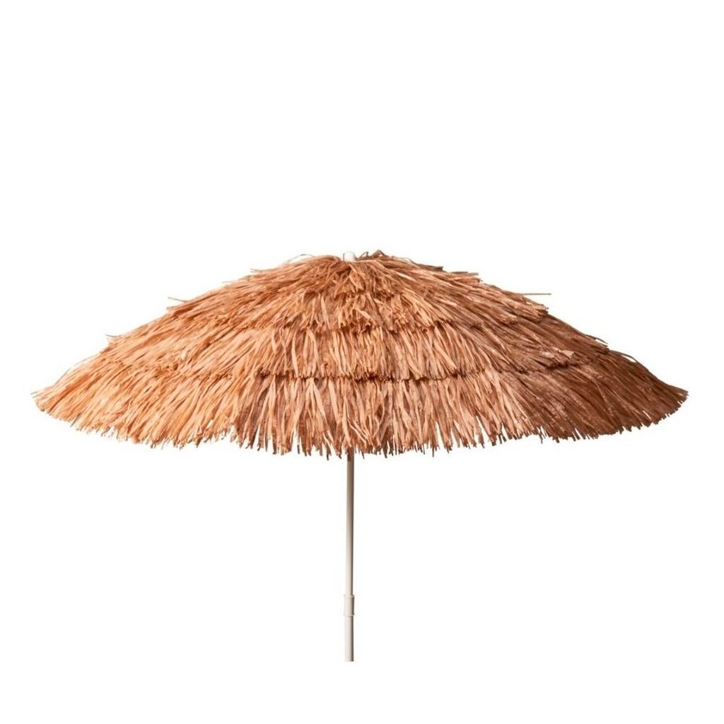 Prachtige Hawaii parasol zgan, Kantelbaar, Zo goed als nieuw, Stokparasol, 2 tot 3 meter