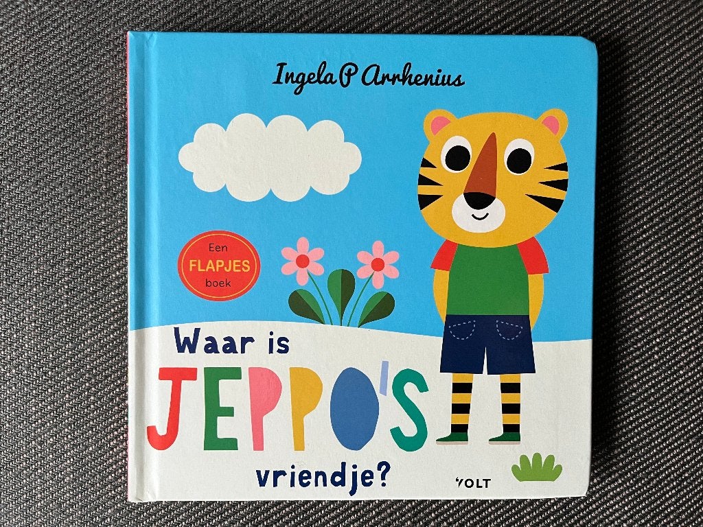 Ingela P. Arrhenius - Waar is Jeppo's vriendje? (Karton)2022, Ophalen of Verzenden, Zo goed als nieuw, Ingela P. Arrhenius