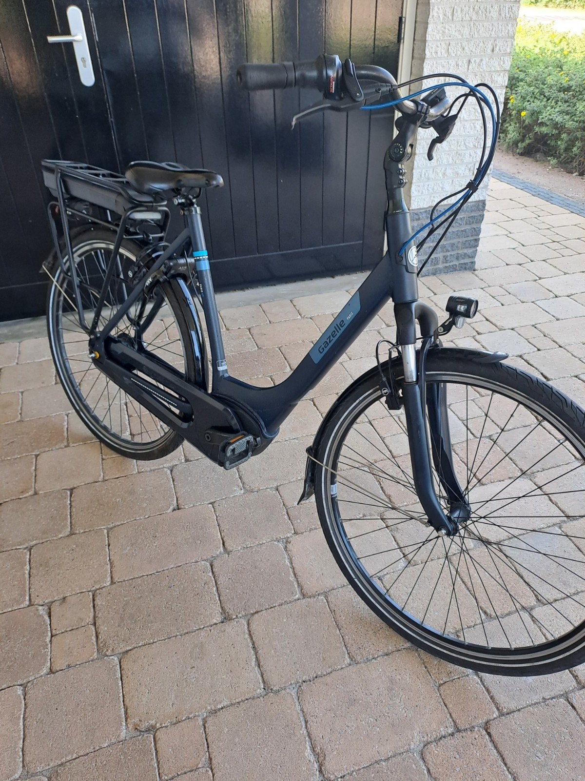 Elektrische ebike damesfiets Gazelle paris Bosch middenmotor, Fietsen en Brommers, Velgrem, Versnellingen, Zo goed als nieuw, Gazelle
