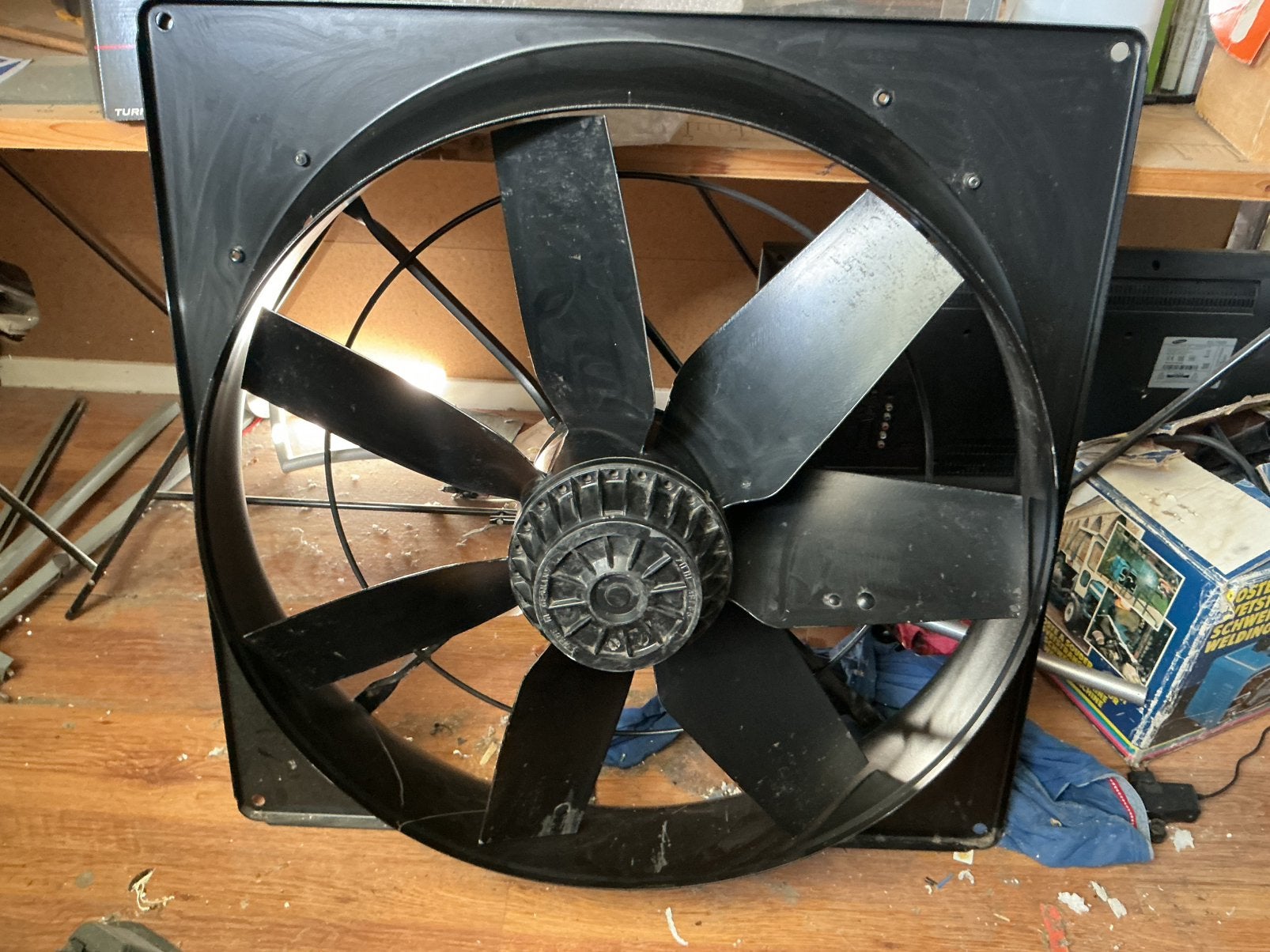 Ziehl Abegg 2,9 kW ventilator 700mm waaier, Witgoed en Apparatuur, Ventilatoren, Ophalen, Gebruikt, Overige