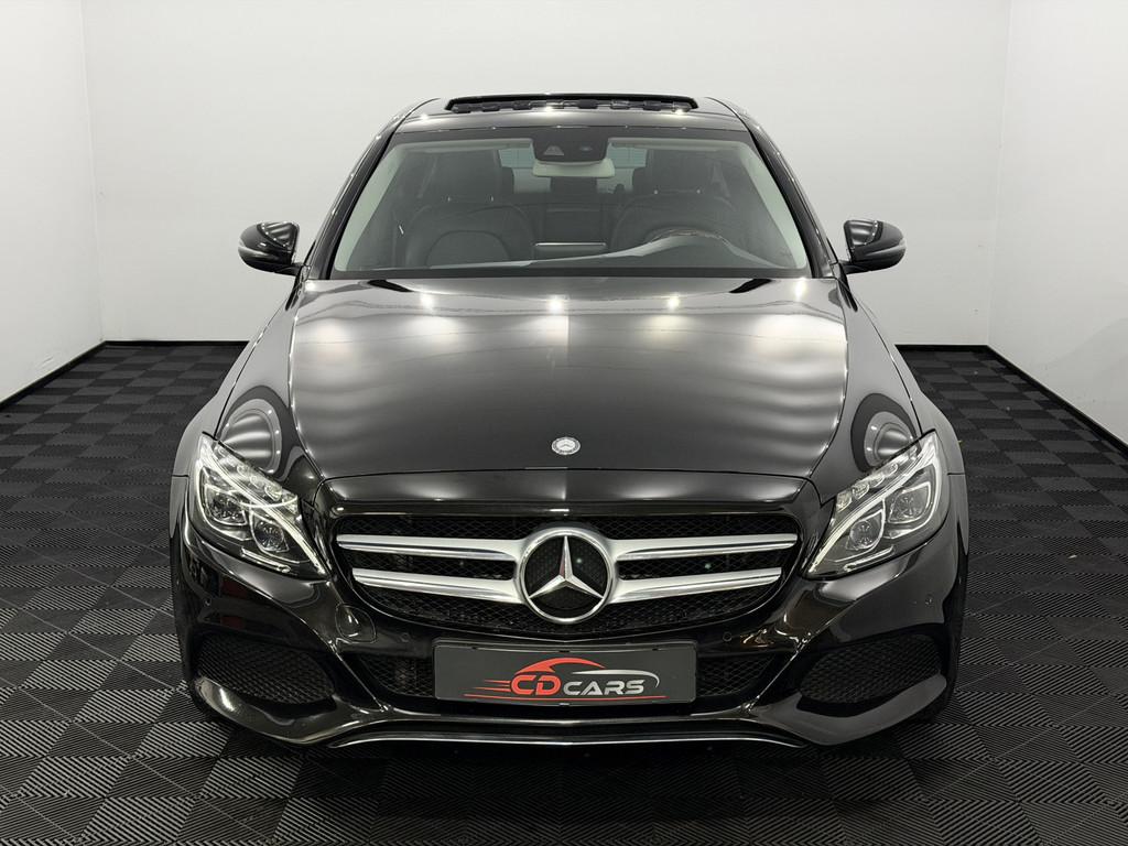 Mercedes-Benz C-Klasse 200 Prestige Schuifdak, Camera, Half, Auto's, Mercedes-Benz, Automaat, Achterwielaandrijving, Euro 6, Zwart