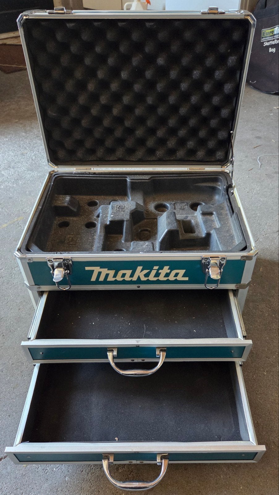 Makita gereedschapskoffer met lades LEEG, Ophalen, Gebruikt