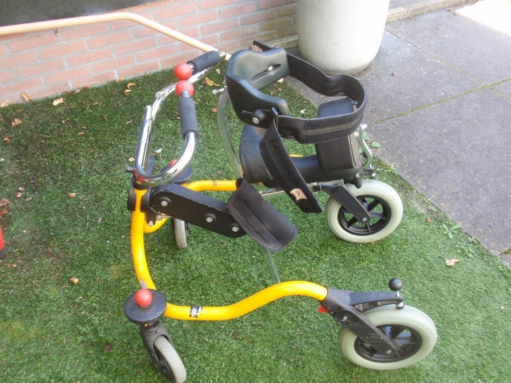 loopwagen voor gehanicapt kind, Ophalen, Gebruikt
