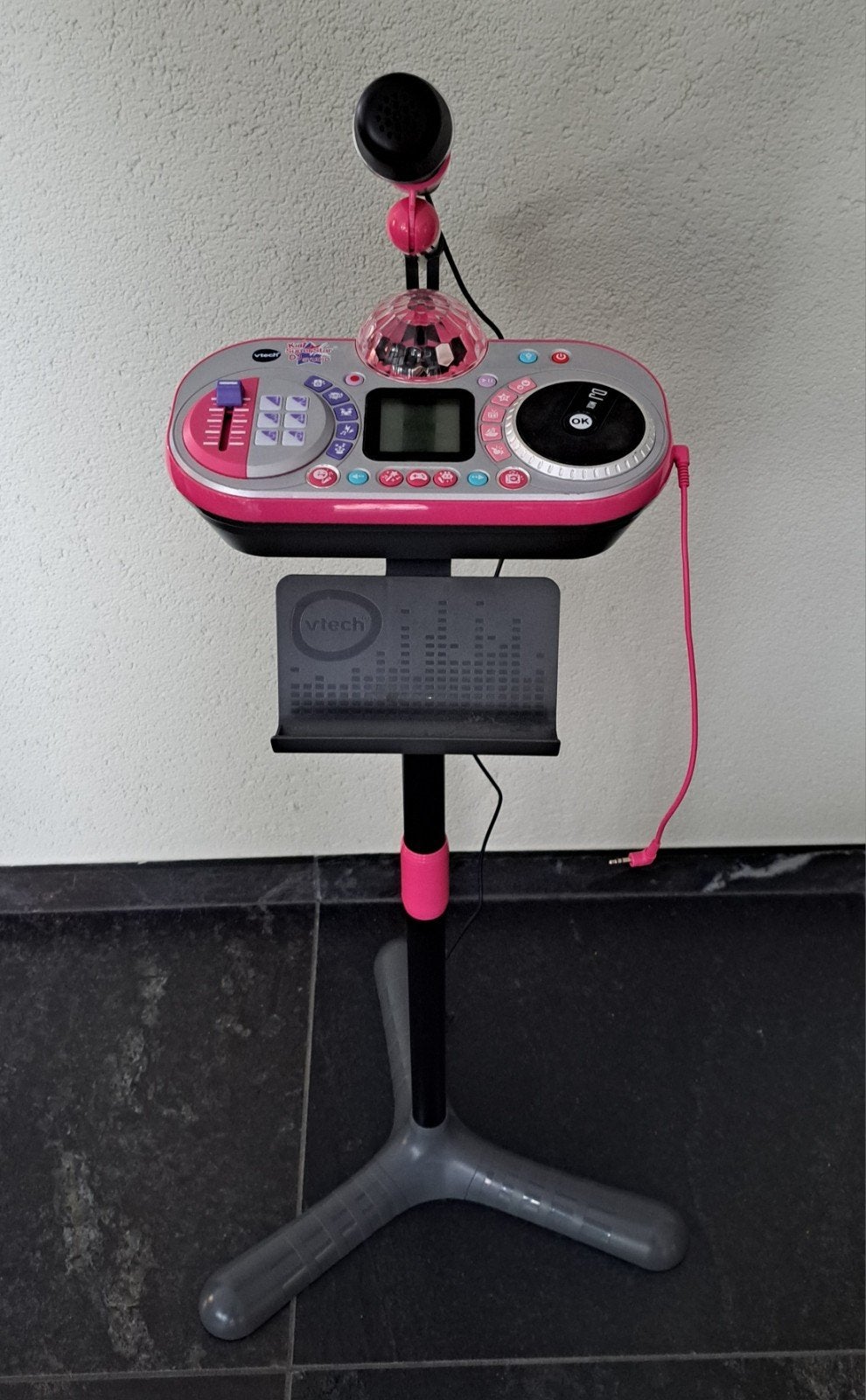 Vtech  Kids Super Star DJ Studio met karaoke microfoon, Ophalen, Zo goed als nieuw, 6 jaar of ouder