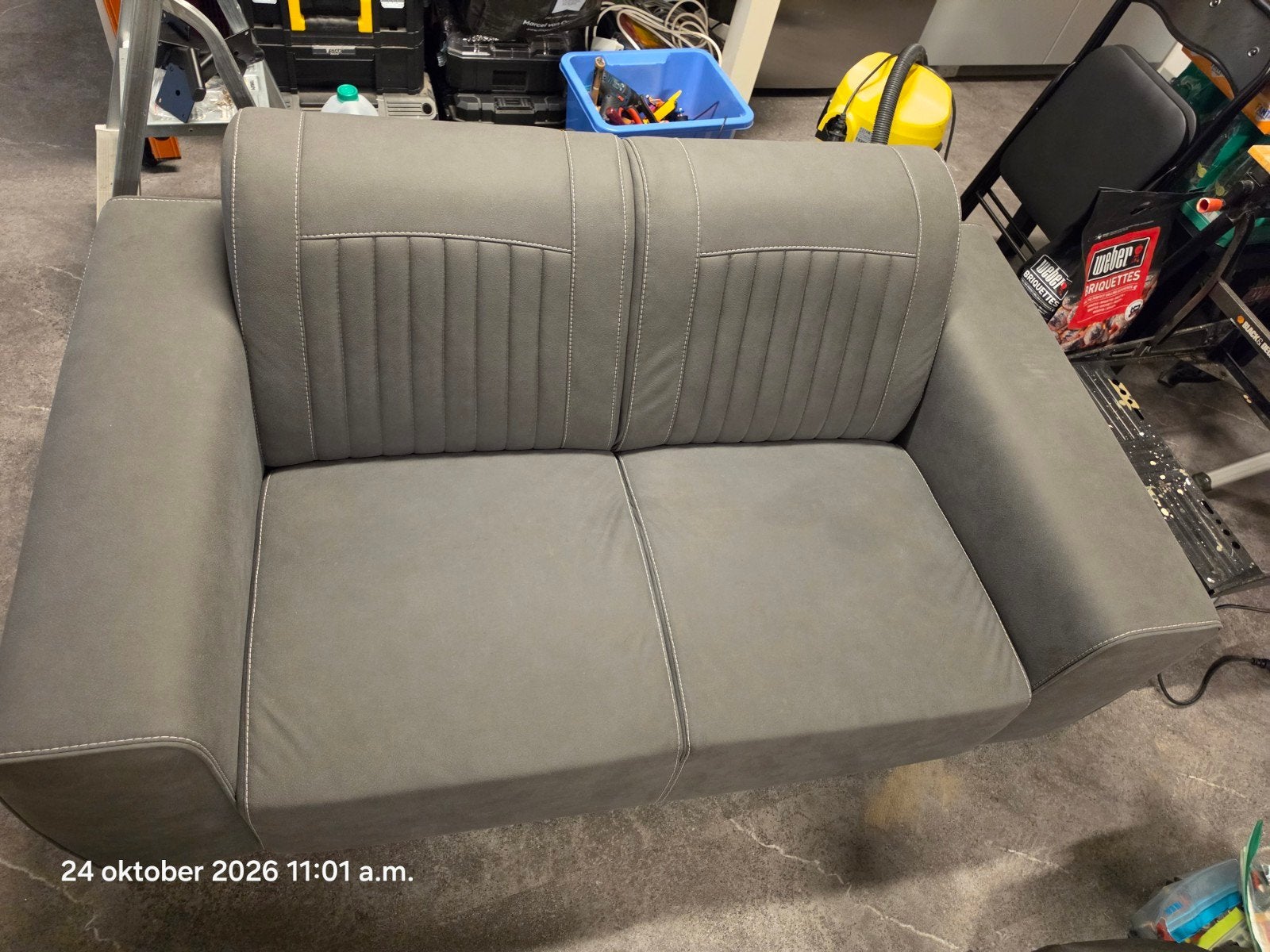 2 zits bank Bellanti, Huis en Inrichting, Ophalen, 75 tot 100 cm, Rechte bank, Minder dan 150 cm