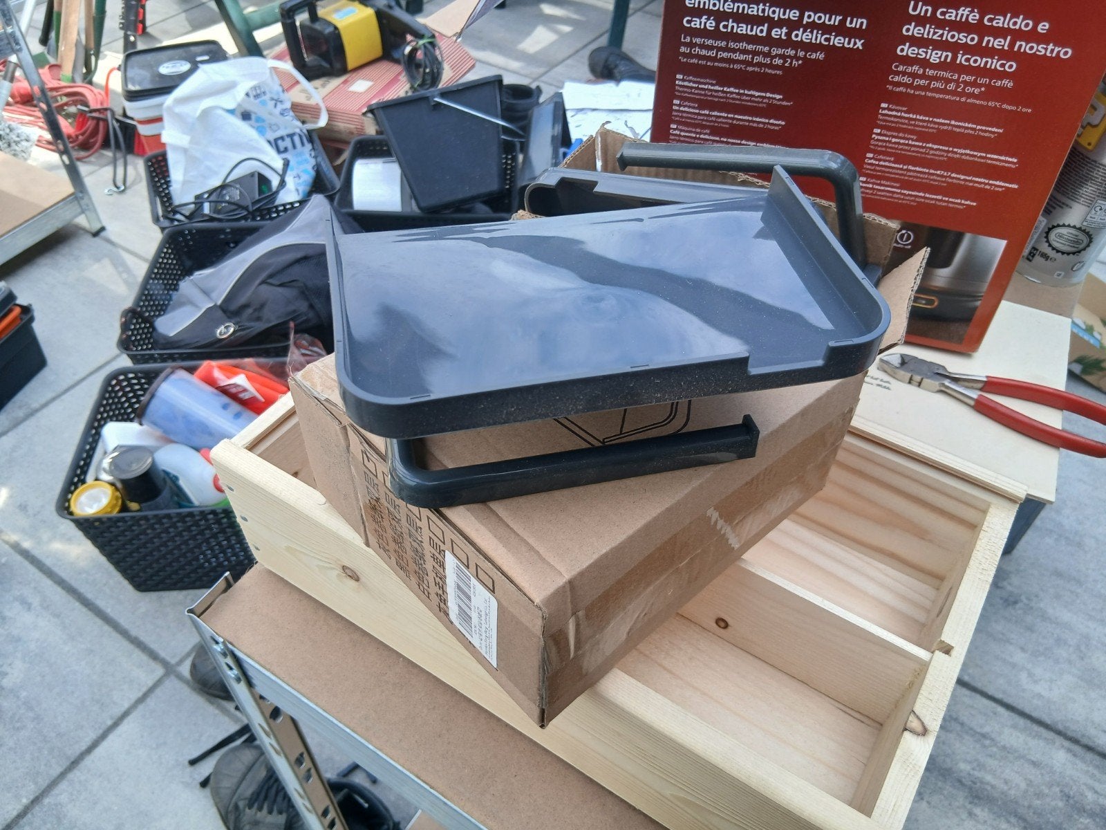 2x WC Rol Houder + Telefoonhouder, Verzenden, Nieuw