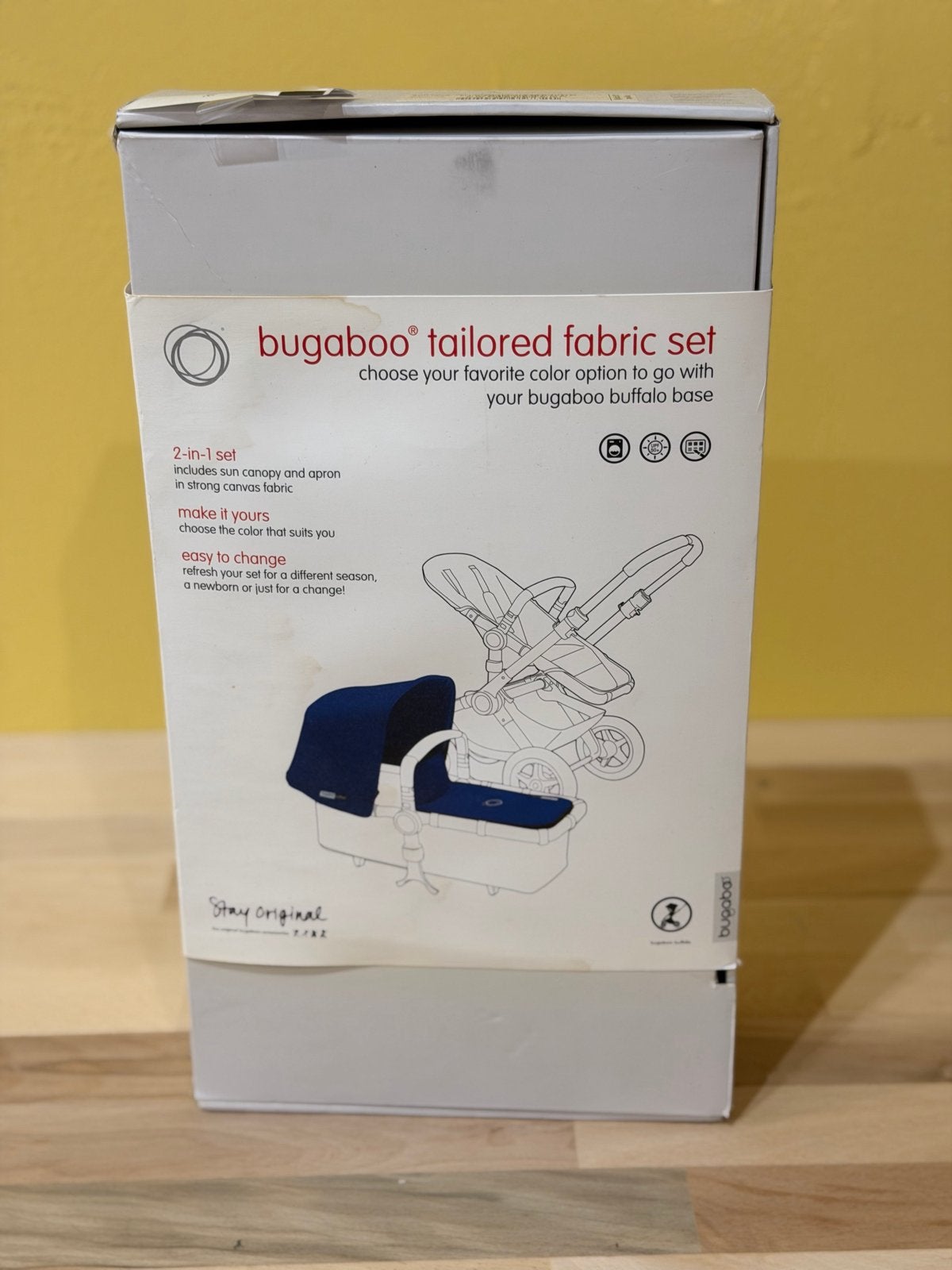 Bugaboo Buffalo Tailored Fabric Set - Soft Pink, Nieuw, Bugaboo, Met reiswieg, Ophalen