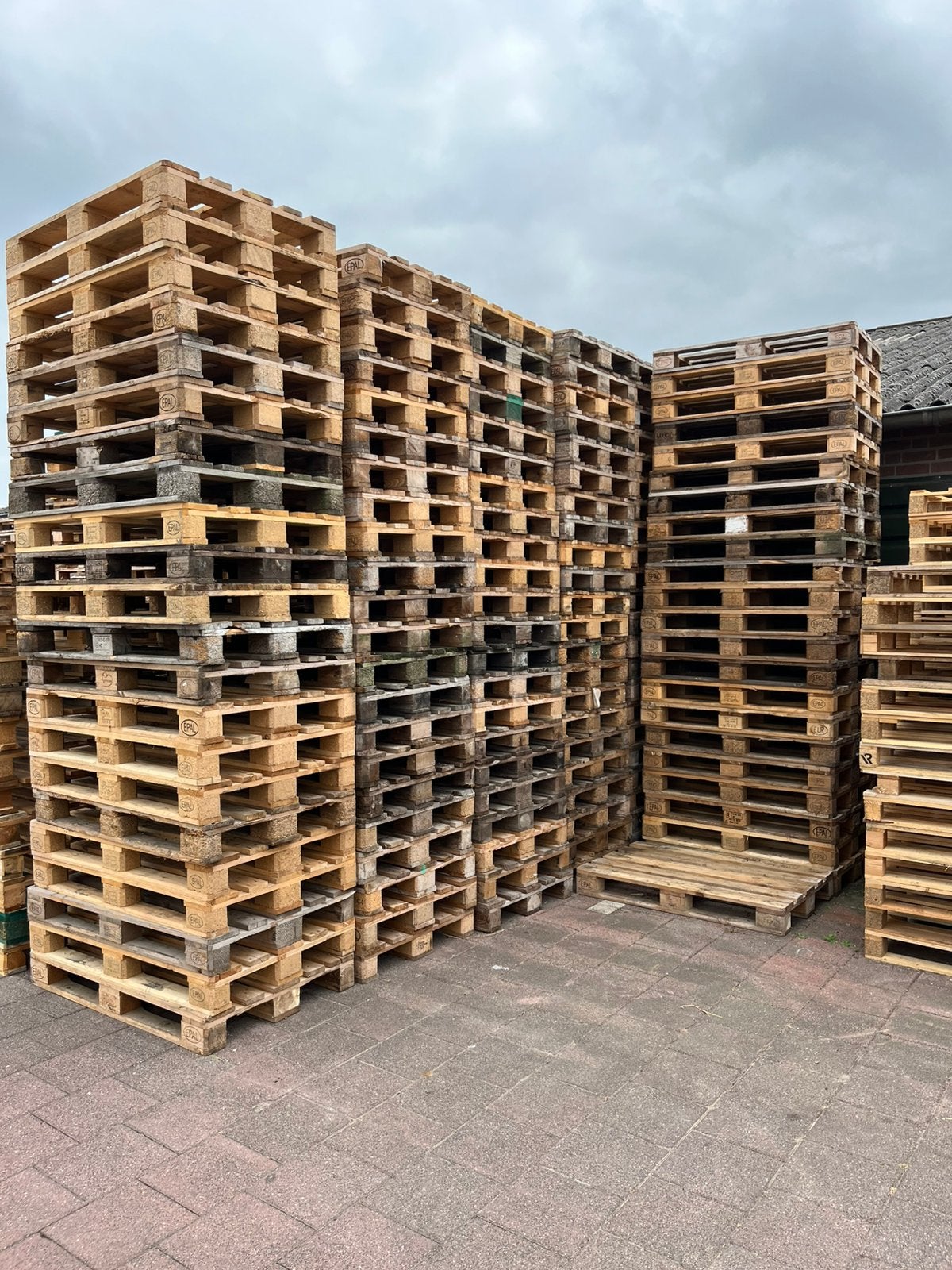 Epal Europallets 80x120 gebruikt, Overige typen, Ophalen of Verzenden, Zo goed als nieuw, 50 mm of meer