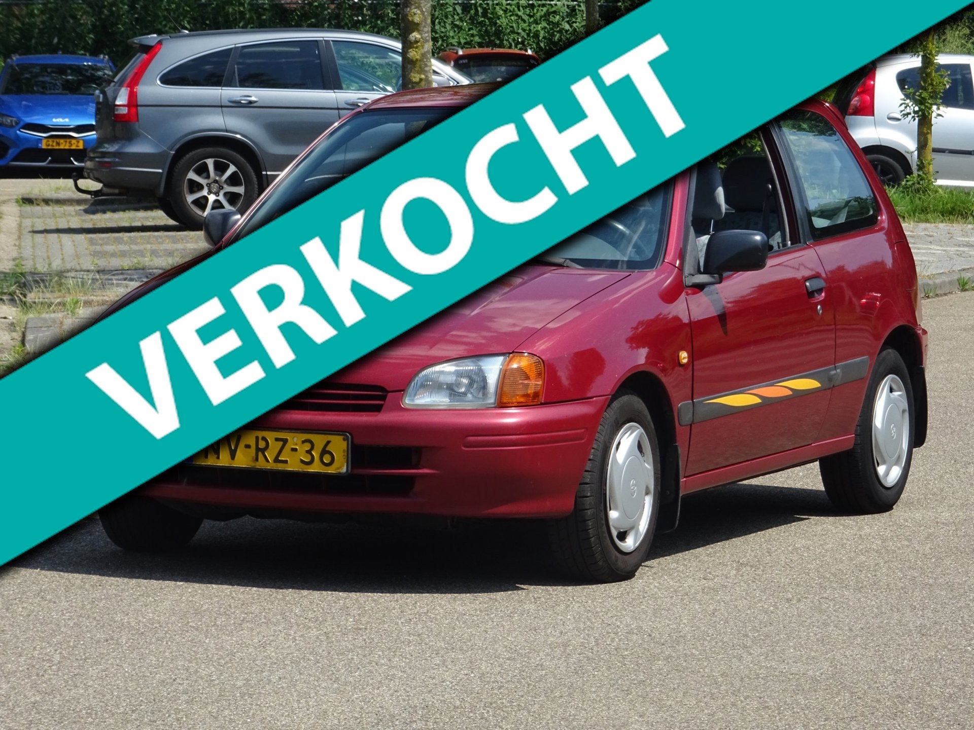 Toyota Starlet Verkocht!Verkocht!, Gebruikt, 4 cilinders, Starlet, 400 kg