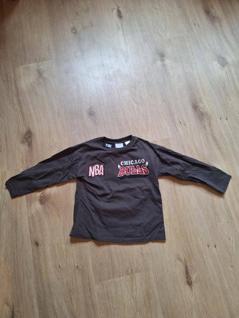 Stoer Zara NBA Chicago Bulls shirt maat 98, Kinderen en Baby's, Ophalen of Verzenden
