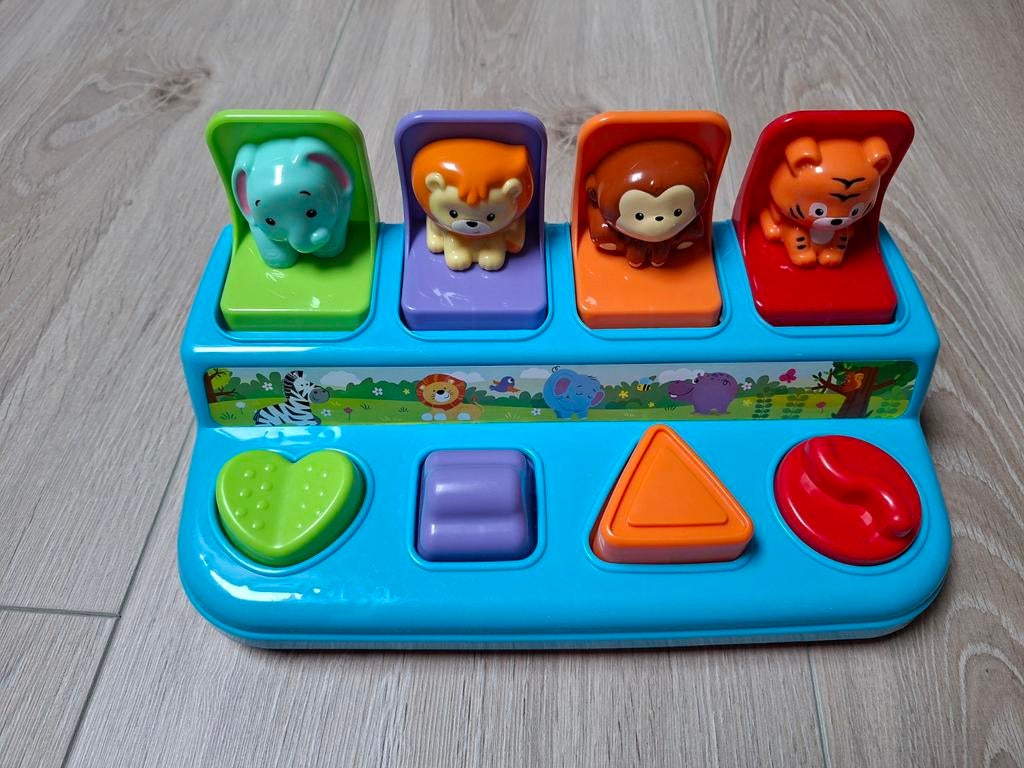 Action kind knoppenspel dieren, Ophalen of Verzenden, Gebruikt, Overige typen