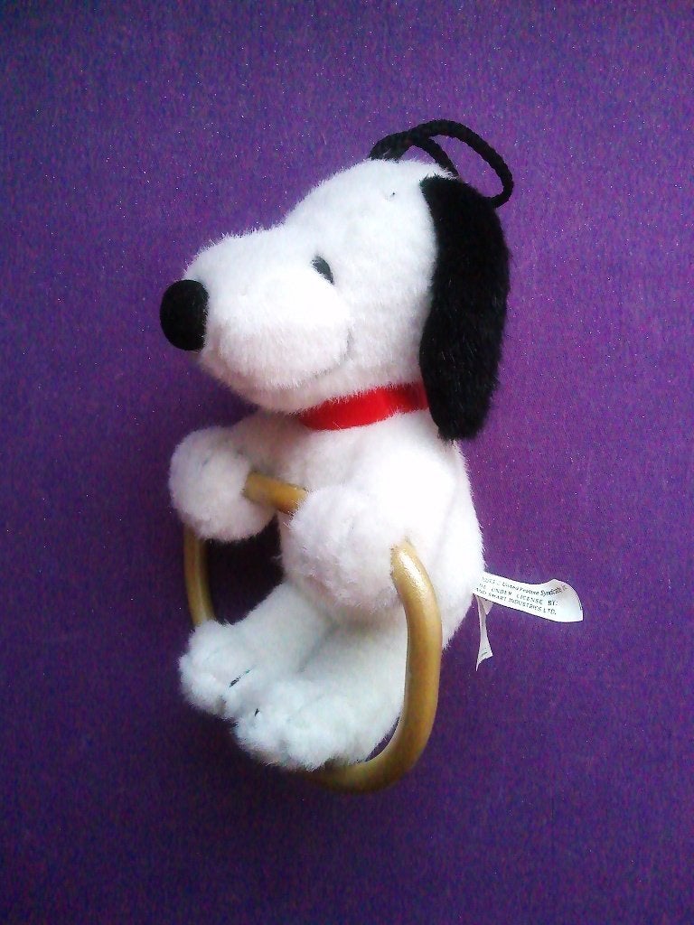 UNITED FEATURE SYNDICATE Knuffel HOND SNOOPY. 20 CM *Nieuw**, Nieuw, Klein (minder dan 20 cm), Hond, Goud