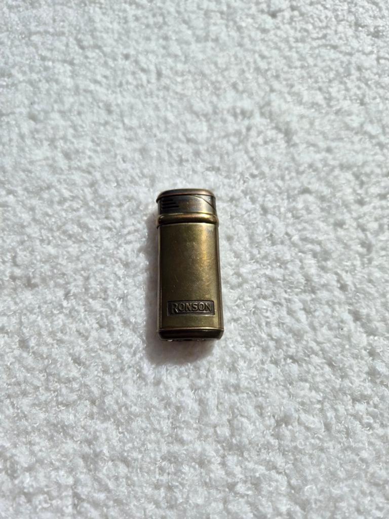 Vintage Ronson Gasaansteker – Werkend – Compact Model, Verzamelen, Ophalen of Verzenden, Gebruikt, Aansteker