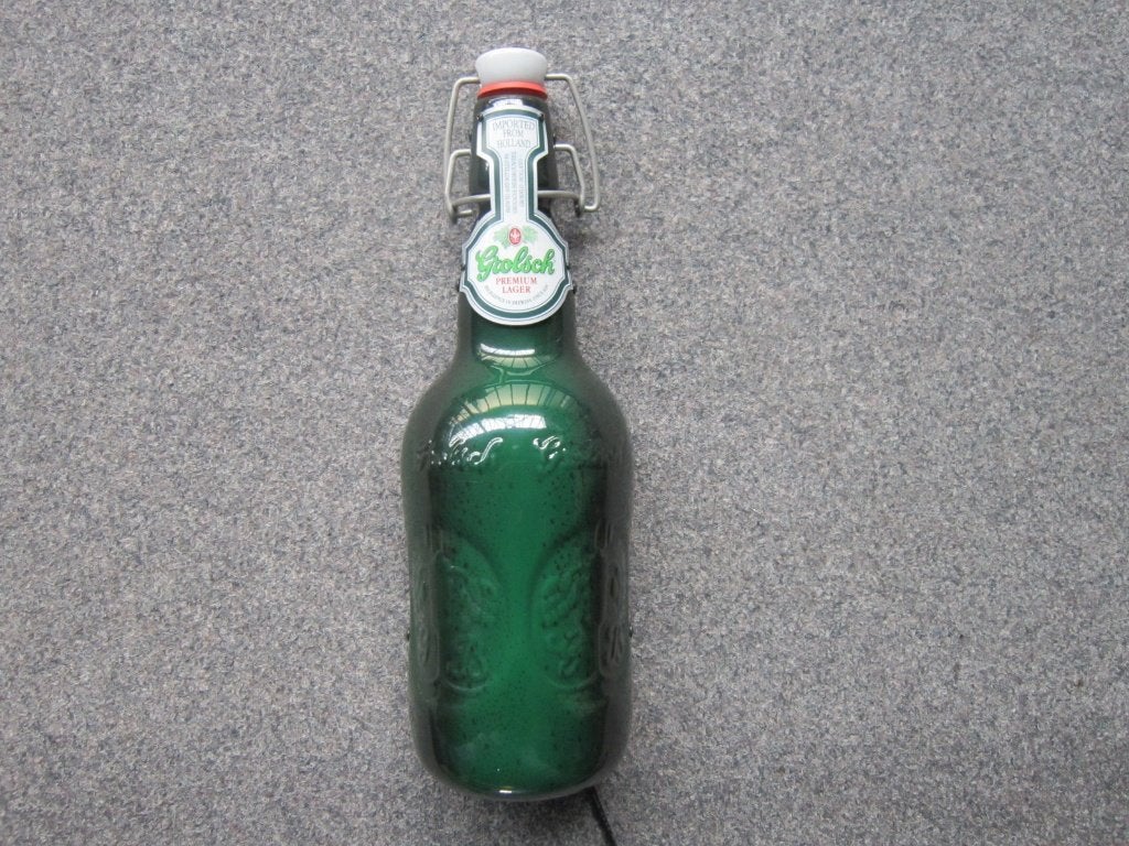 GROLSCH BIER LICHTRECLAME, Verzamelen, Ophalen, Zo goed als nieuw, Overige typen, Grolsch