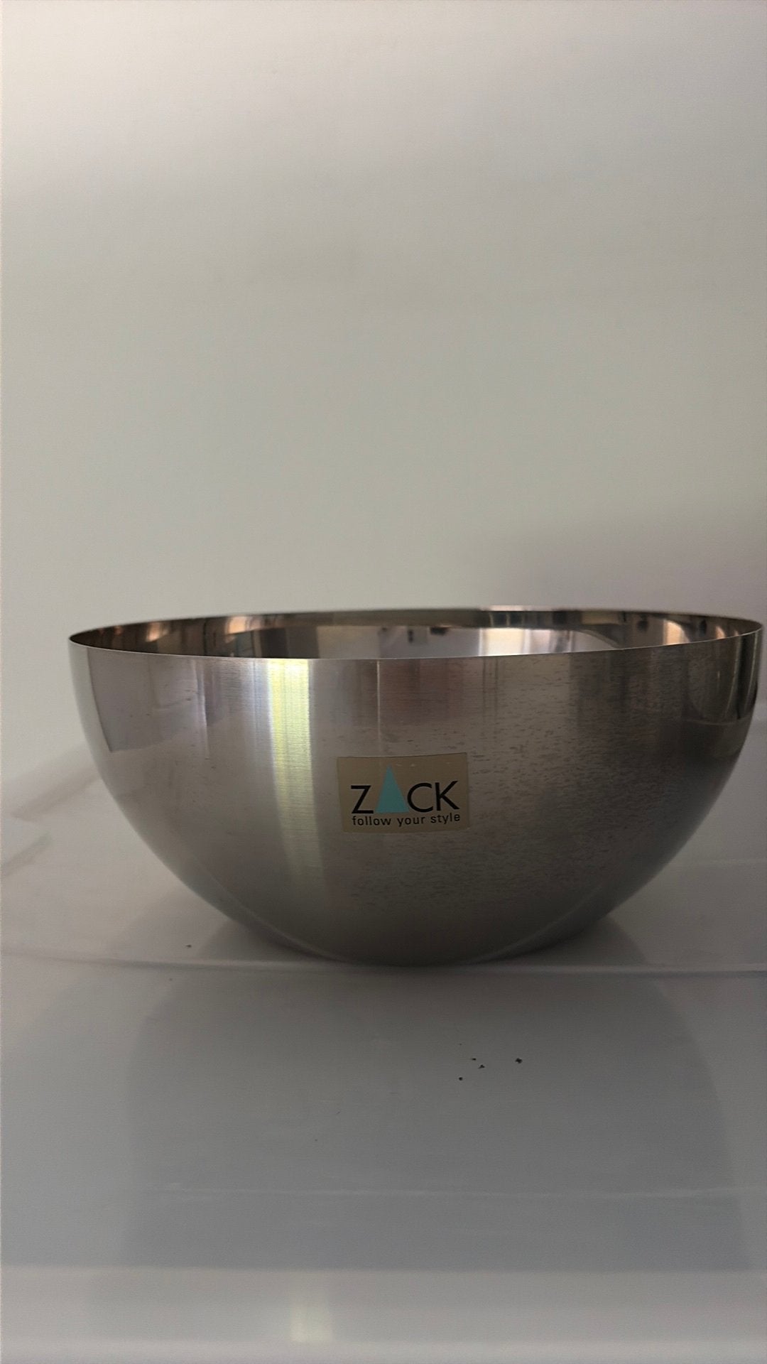 Zack design schaal, Ophalen, Gebruikt, Rond, Glas