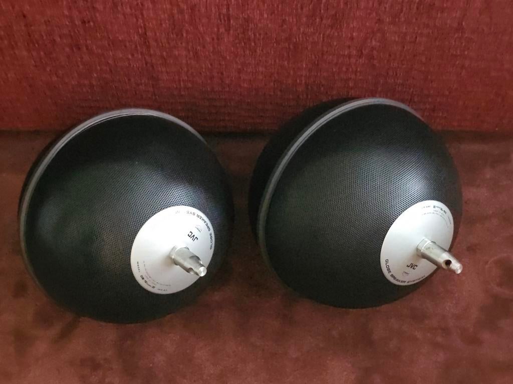 JVC  vintage kogelluidsprekers Globe speaker system GB-1E, Audio, Tv en Foto, Luidsprekers, Gebruikt, JVC, Ophalen of Verzenden