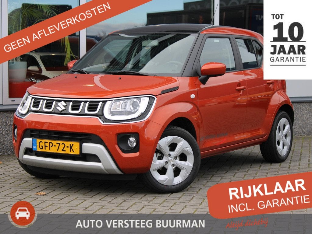 Suzuki Ignis 1.2 Smart Hybrid Comfort Lichtmetalen Velgen, B, Voorwielaandrijving, Stof, Origineel Nederlands, Bedrijf
