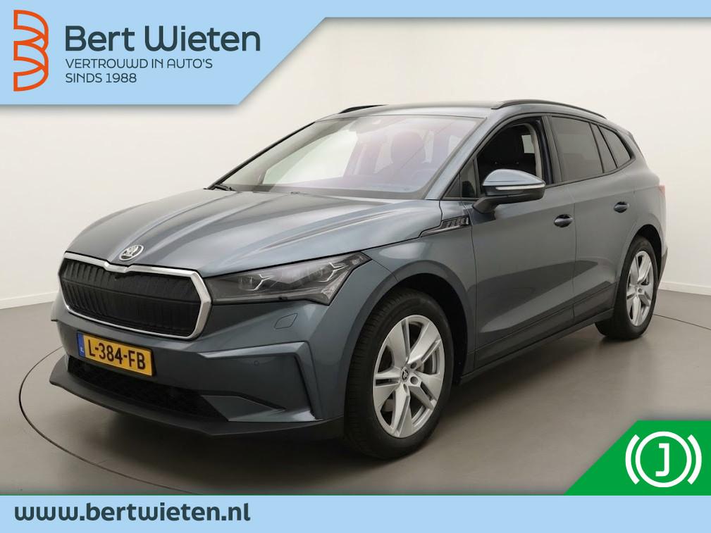 Skoda Enyaq iV 60 | Binnenkort bij ons binnen | Lederen bekl, Automaat, 390 km, 0 cilinders, Gebruikt