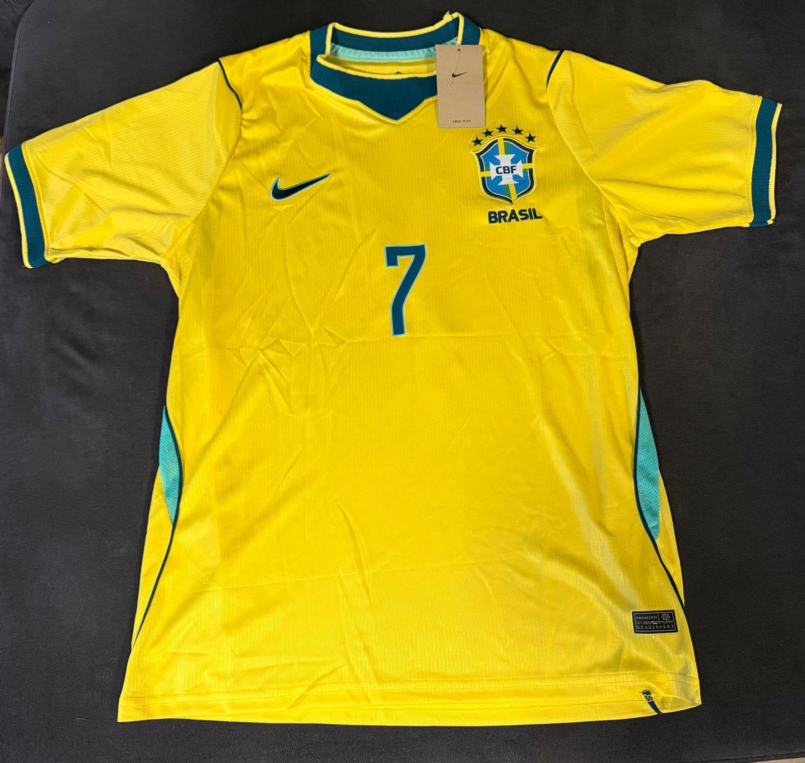 Vinícius Júnior Brazilië WK 2025/26 Shirt, Ophalen of Verzenden, Nieuw