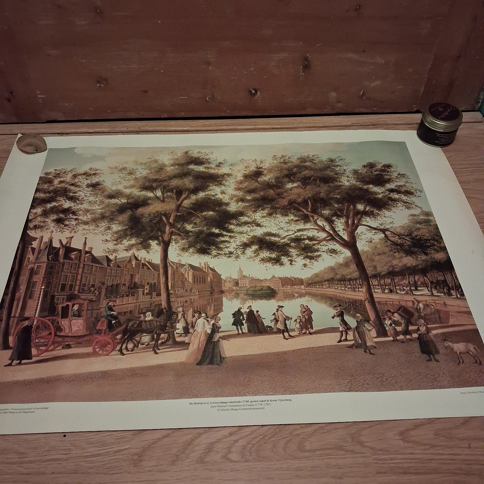 Hofvijver Den Haag Print, Ophalen