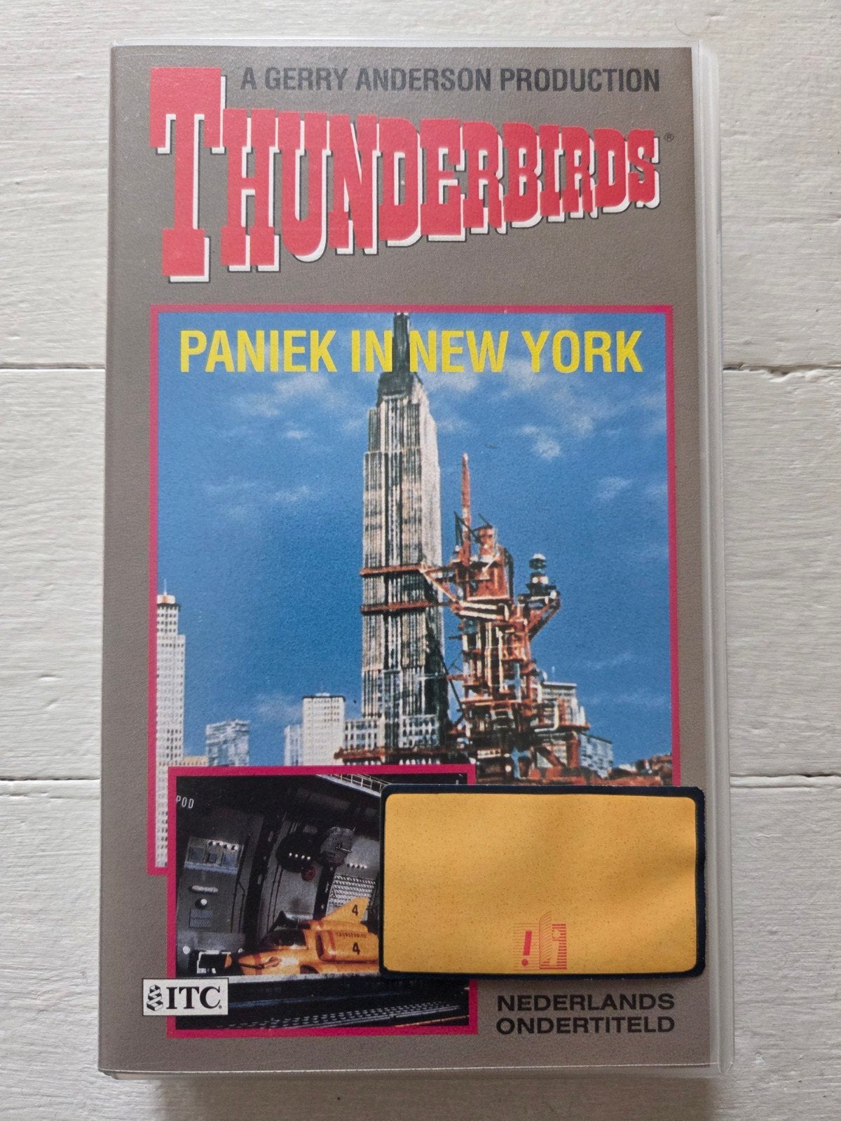 Thunderbirds paniek in new york videoband, Alle leeftijden, Ophalen of Verzenden, Gebruikt