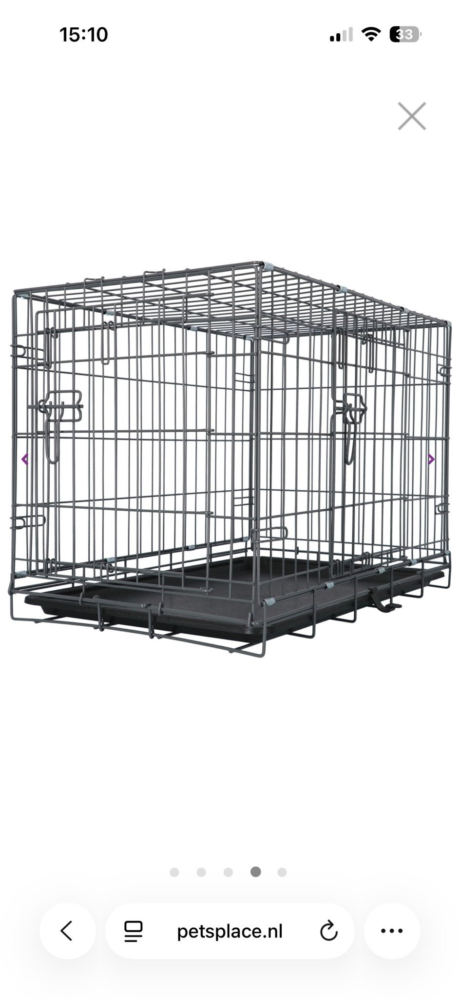 Adori Bench 61/43/40 cm voor kat, Dieren en Toebehoren, Ophalen, Zo goed als nieuw
