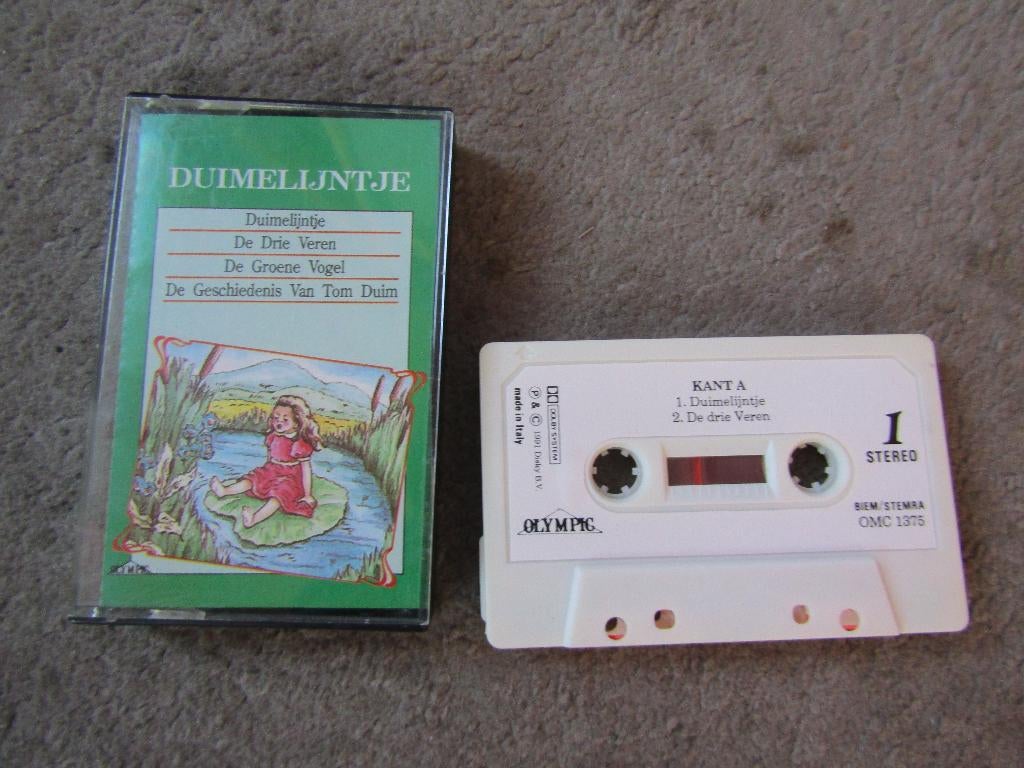 Cassette: Duimelijntje, Gebruikt, Kinderen en Jeugd, 1 bandje, Ophalen of Verzenden