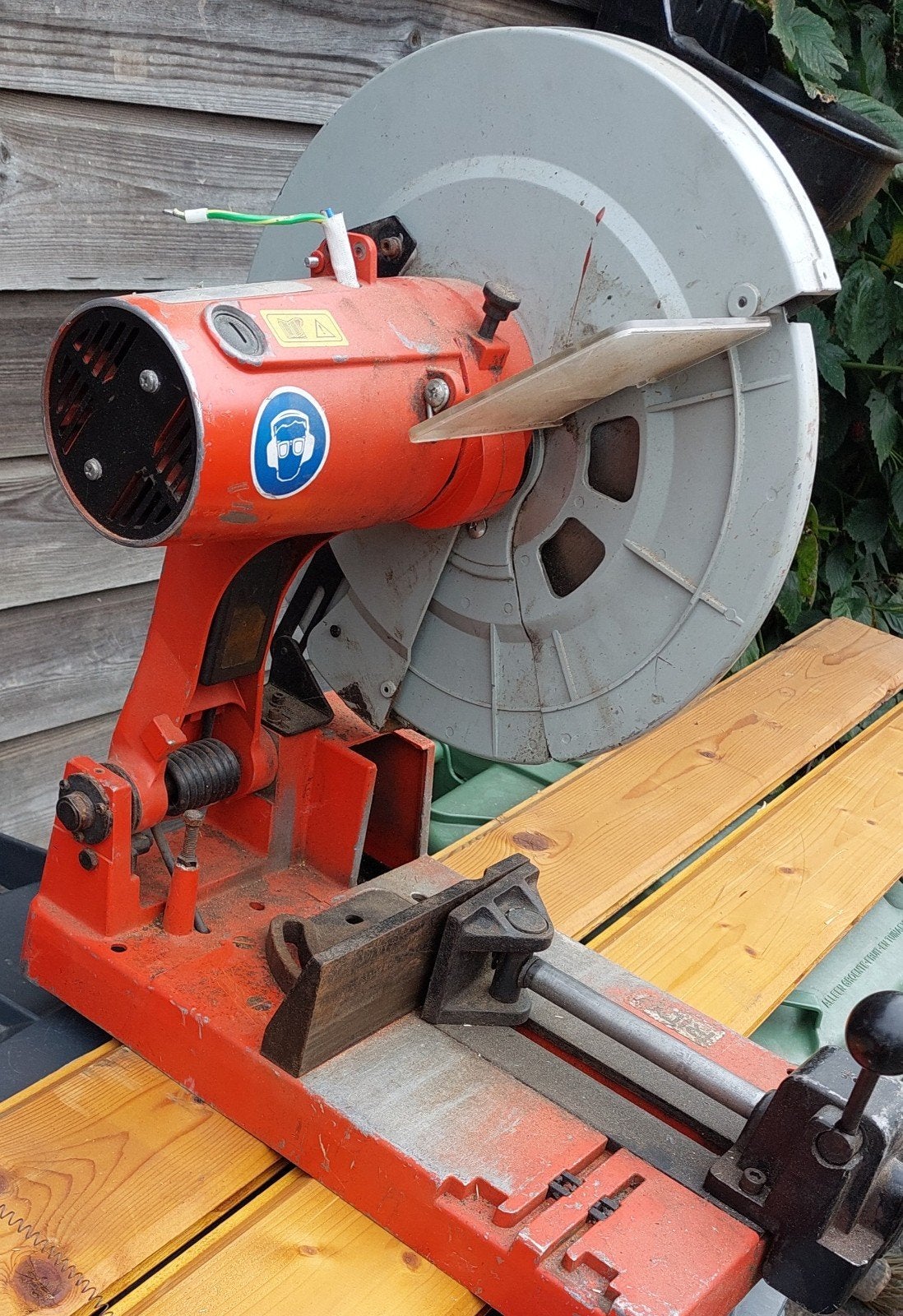 2 stuks opknap Ridgid 590 Droogzaag machines, Ophalen of Verzenden, 1200 watt of meer, 70 mm of meer