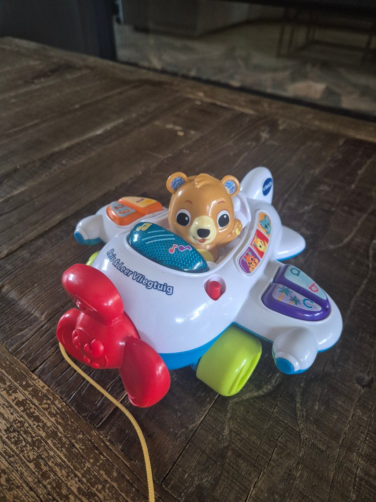 Vtech vliegtuig, Ophalen of Verzenden, Zo goed als nieuw, 6 maanden tot 2 jaar