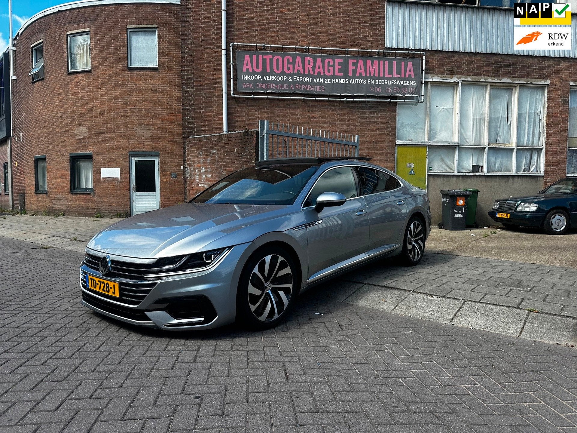 Volkswagen Arteon 2.0 TDI Business R Line Panorama/Leer/Xeno, Arteon, Gebruikt, 4 cilinders, Bedrijf