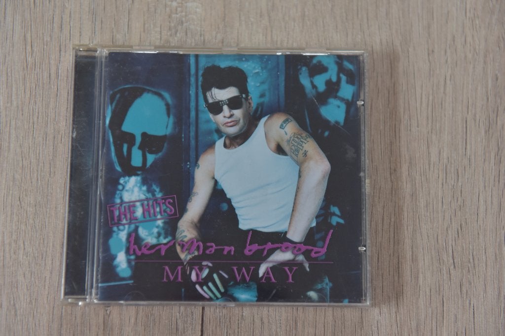 HERMAN BROOD -- MY WAY THE HITS, Inclusief doosje, Zo goed als nieuw, Verzamelalbum, Verzenden