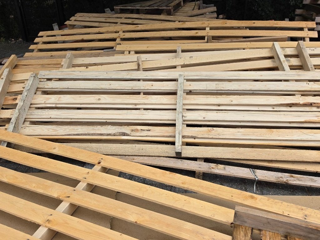 Pallet hout, Ophalen, Gebruikt, 250 tot 300 cm, 50 mm of meer