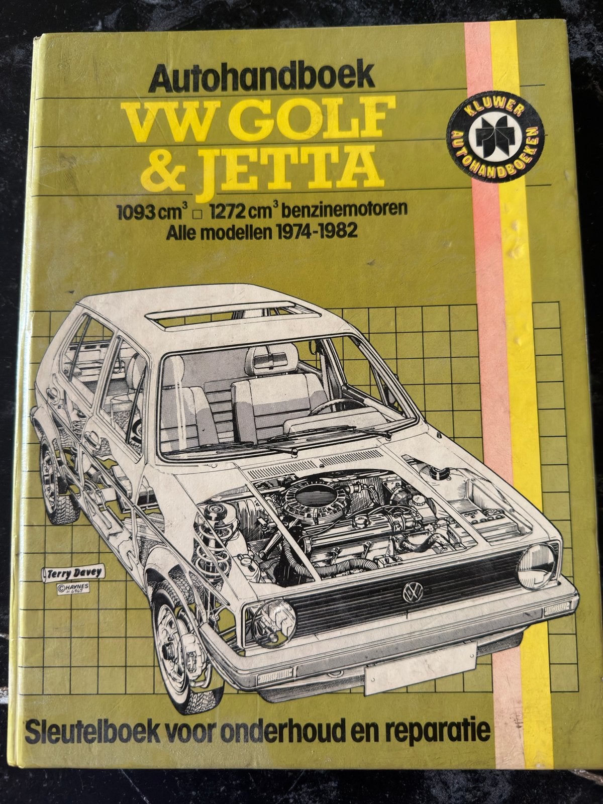 Autohandboek VW Golf & Jetta 1974-1982 Kluwers, Ophalen of Verzenden, Gelezen, Volkswagen