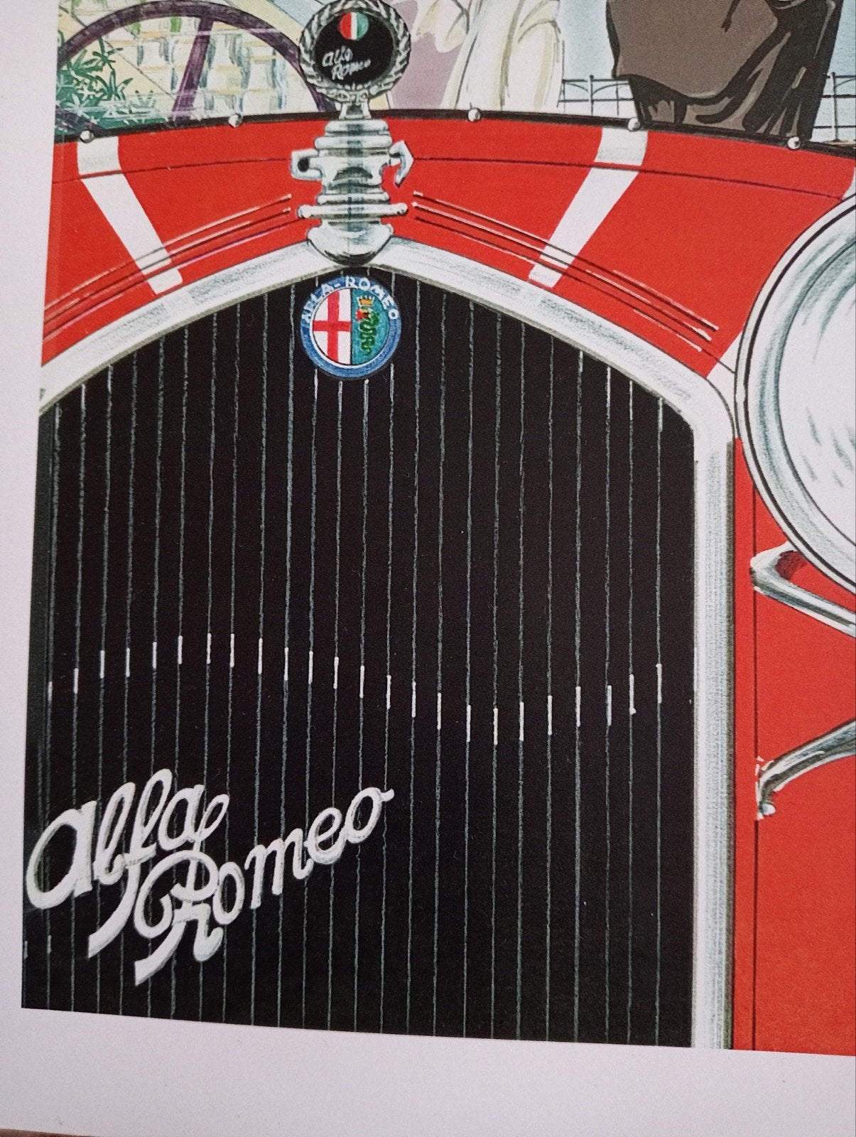 Alfa Romeo Print, Ophalen of Verzenden, Zo goed als nieuw, Auto's
