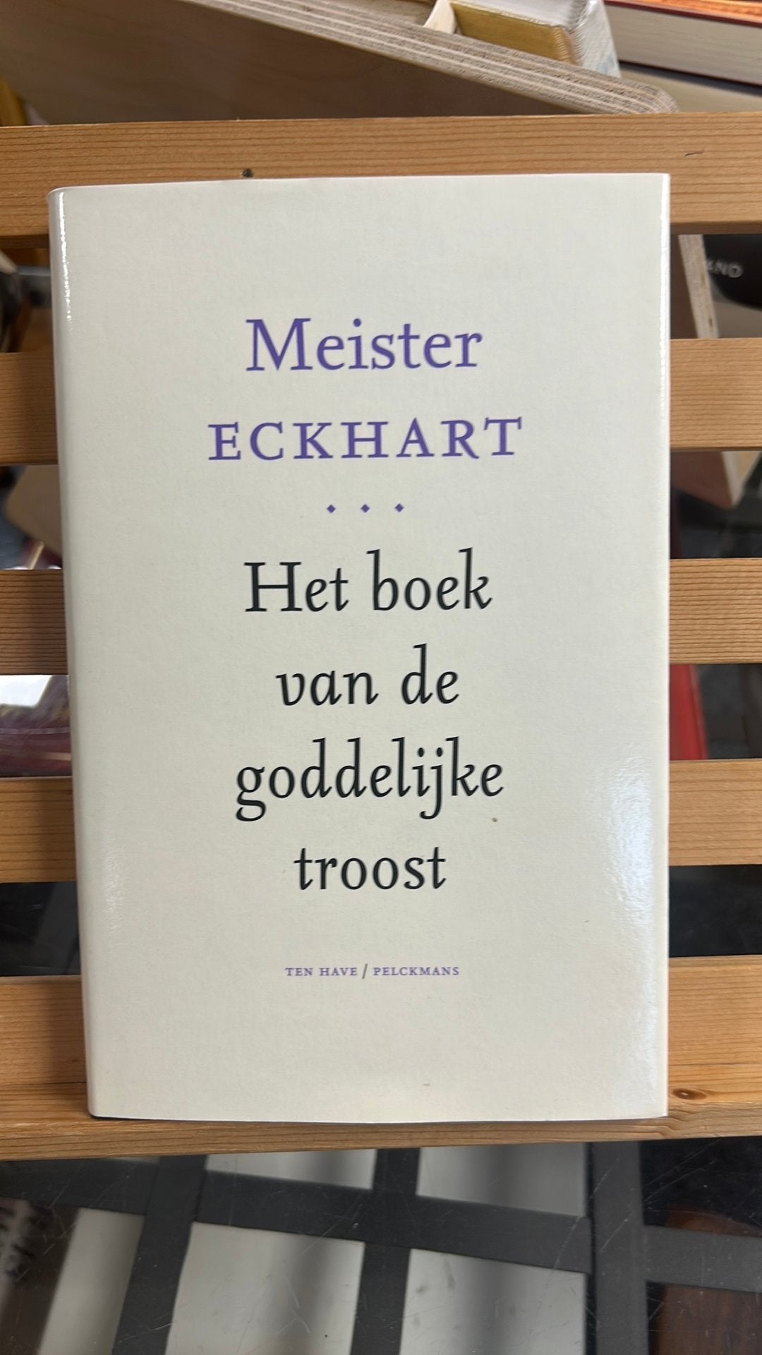 Meister Eckhart - Het boek van de goddelijke troost, Ophalen, Zo goed als nieuw, Meister Eckhart