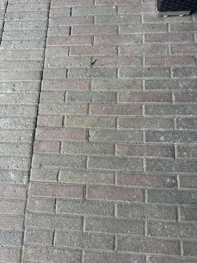 +-50 m2 beton klinkers, Ophalen, Gebruikt, Klinkers, 10 m² of meer