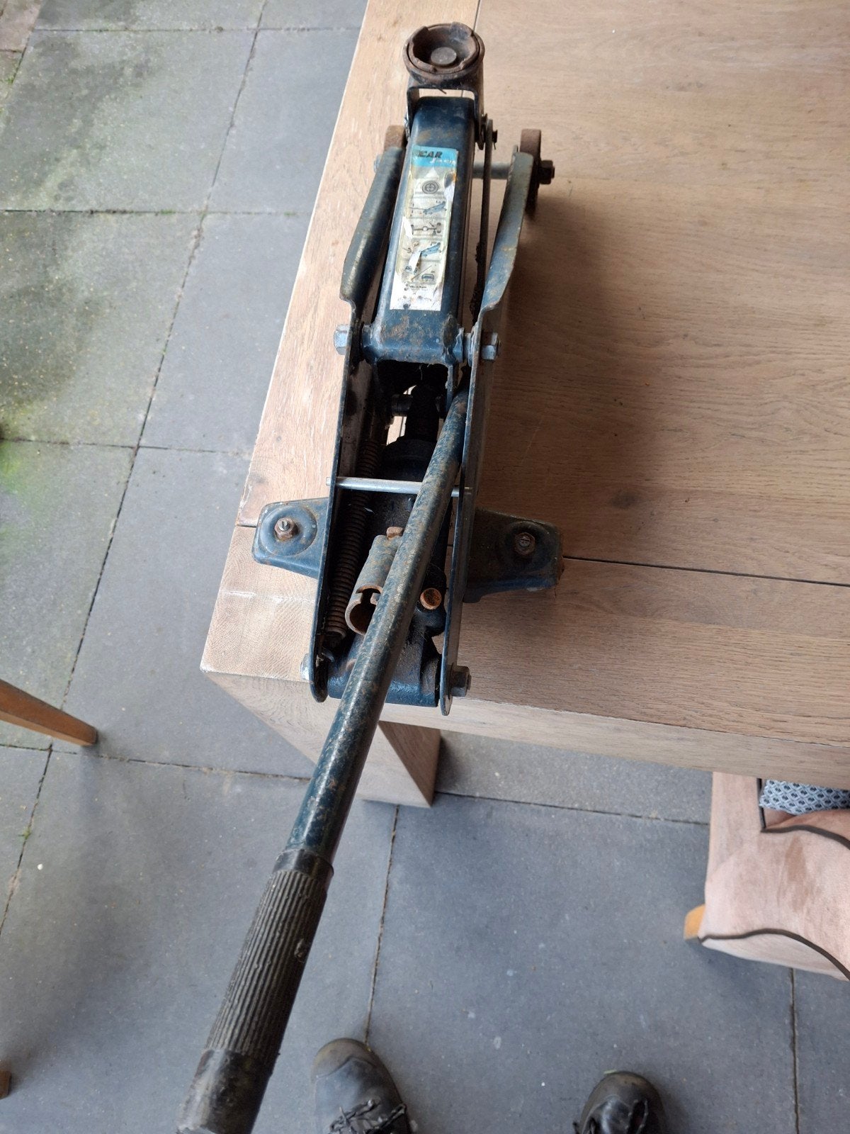 autokrik 2-3 ton gebruikt, Ophalen, Hydraulisch, Garagekrik